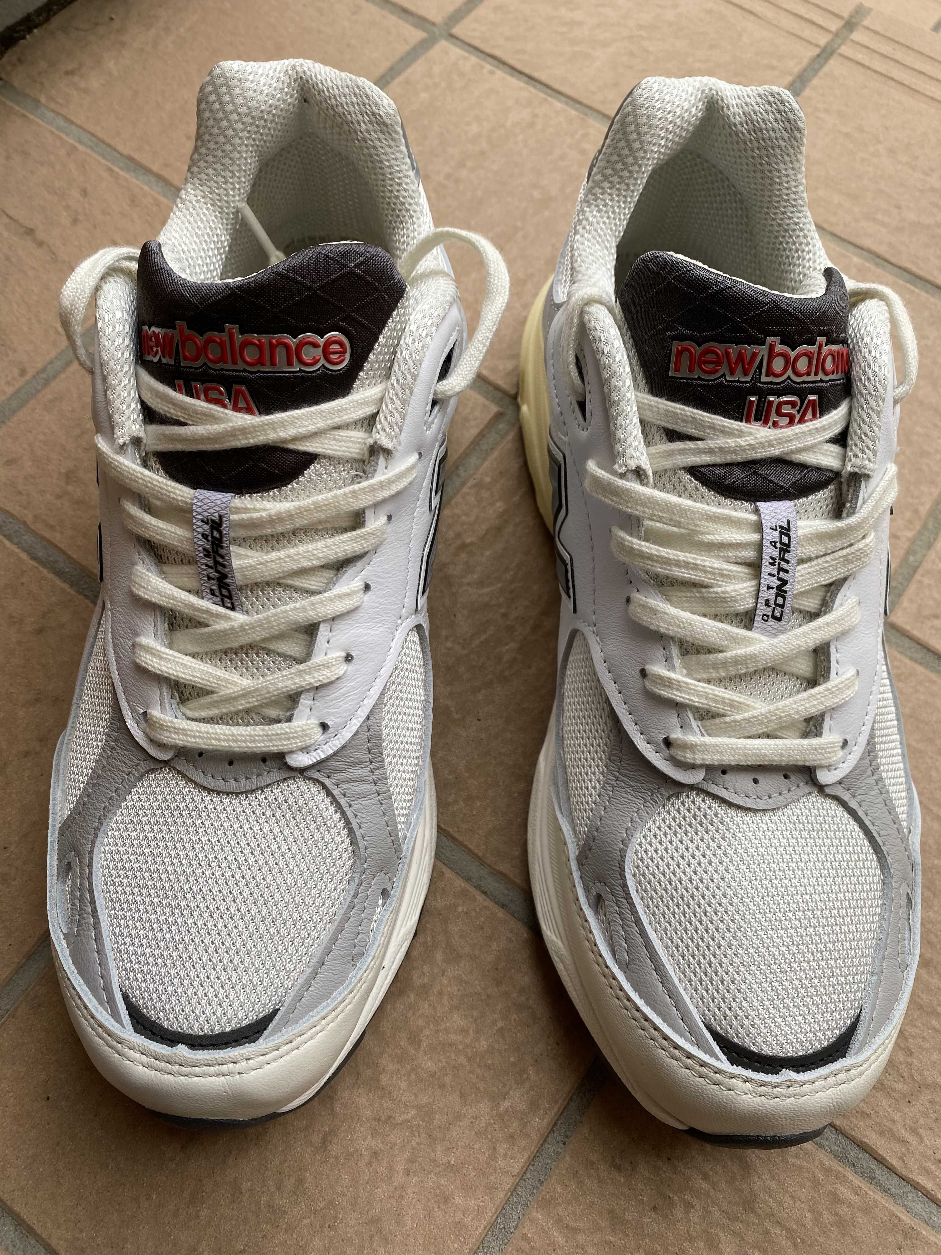 New Balance 990V3 "Sea Salt/Rain Cloud"