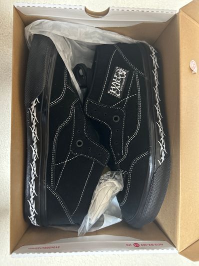 Supreme × Vans Half Cab "Black"