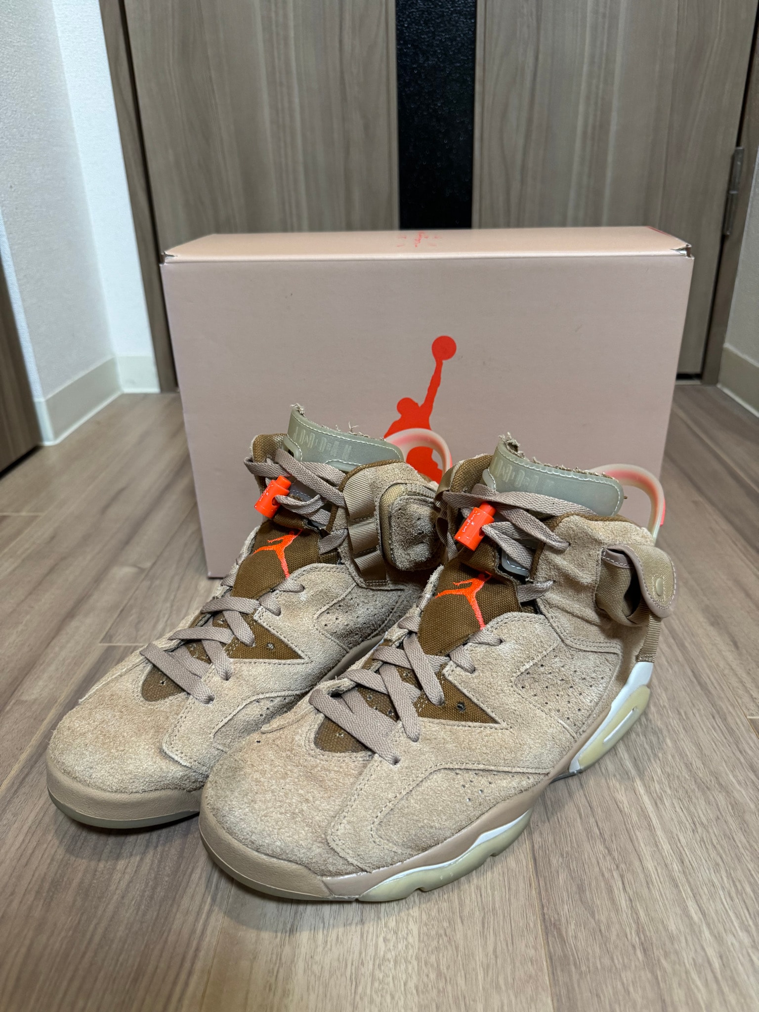 Travis Scott × Nike Air Jordan 6 "British Khaki"