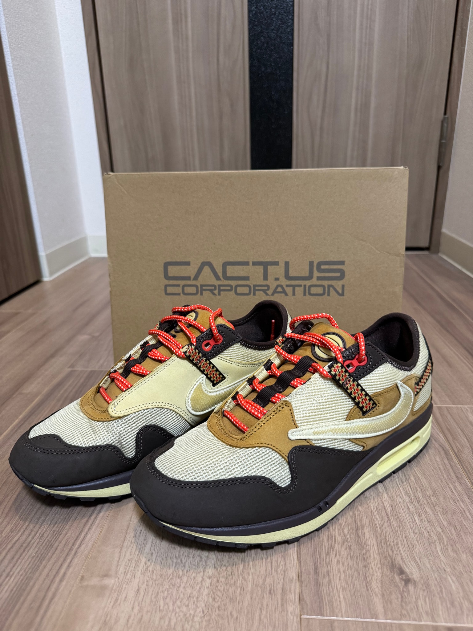 Travis Scott × Nike Air Max 1 "CACT.US Brown"