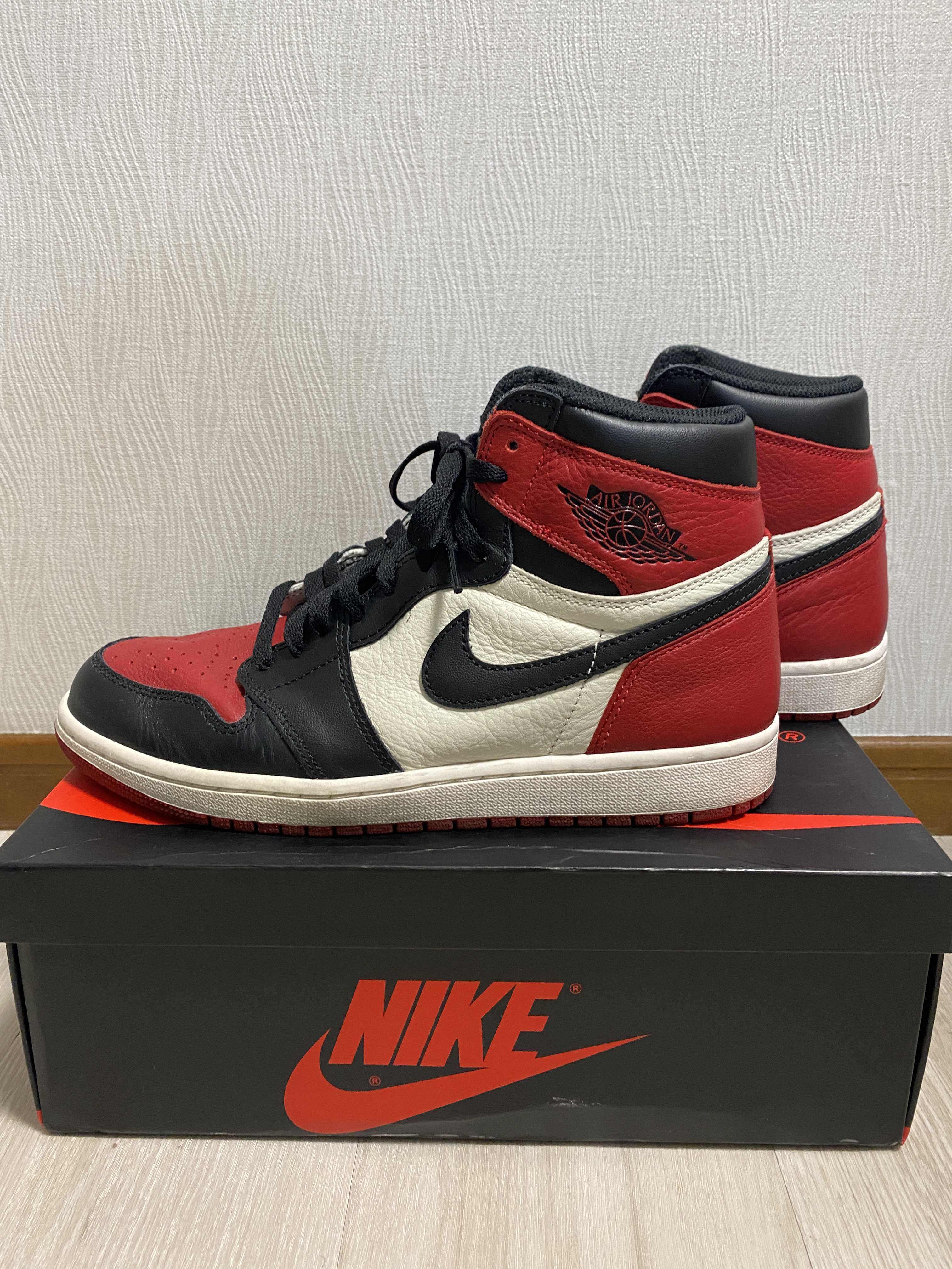 Nike Air Jordan 1 Retro High OG "Bred Toe"