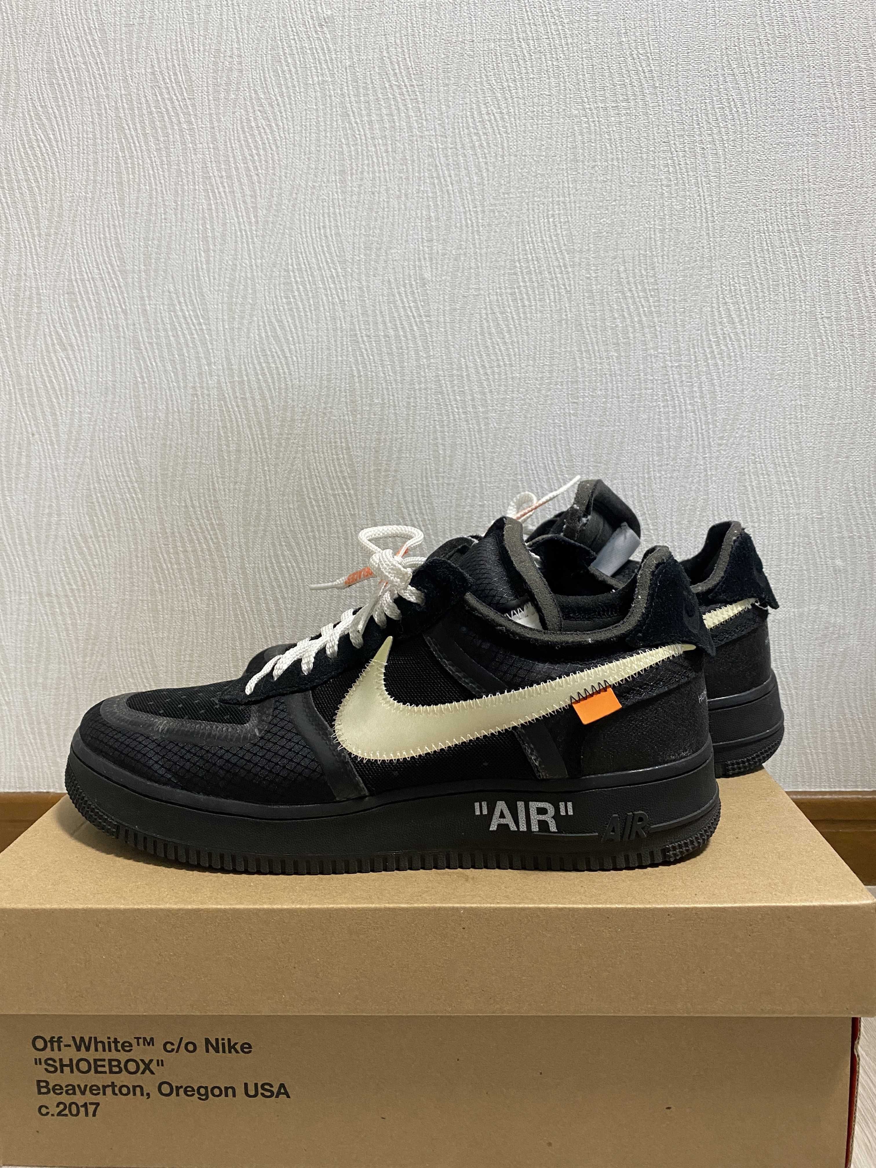Off-White × Nike Air Force 1 Low "Black"