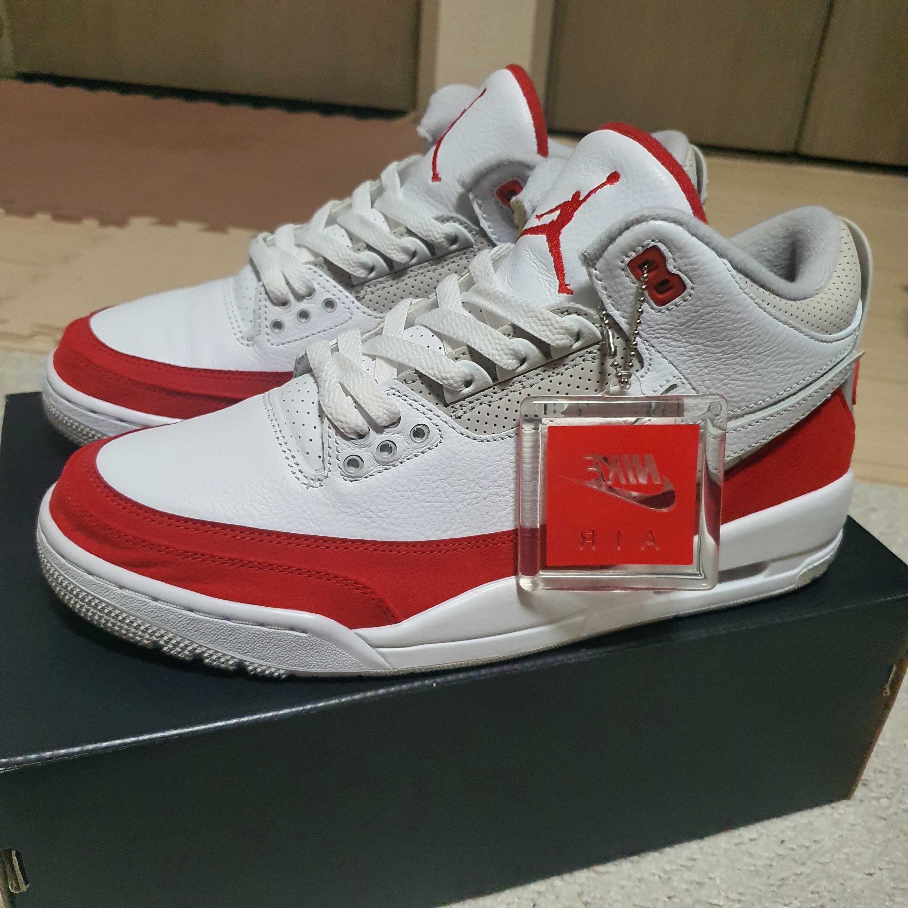 Nike Air Jordan 3 Retro "Tinker White/University Red"