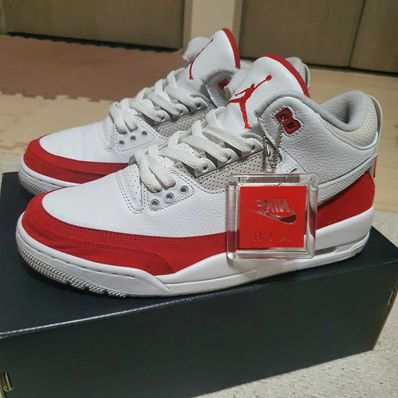 Nike Air Jordan 3 Retro "Tinker White/University Red"