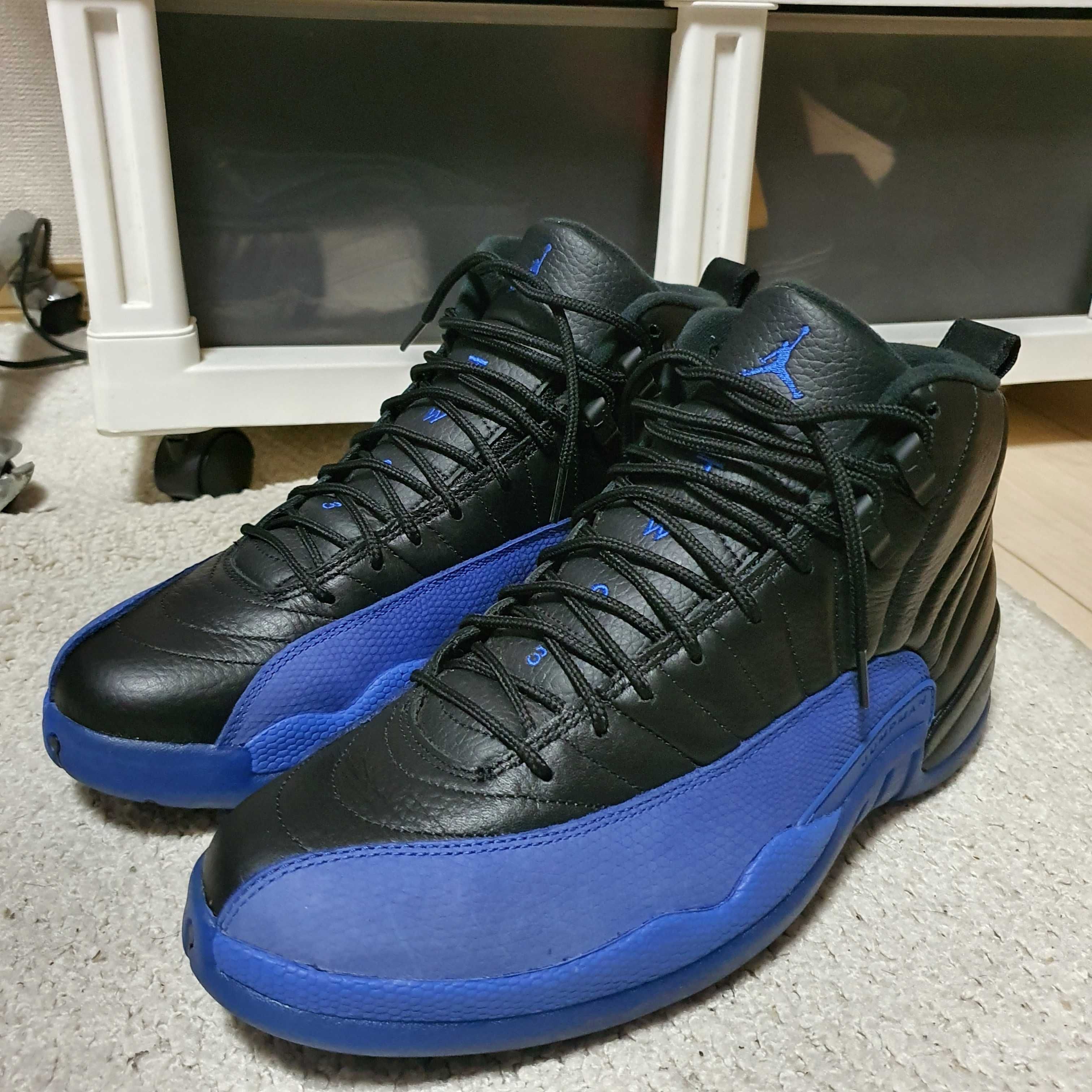 NIKE AIR JORDAN 12 "BLACK GAME ROYAL"