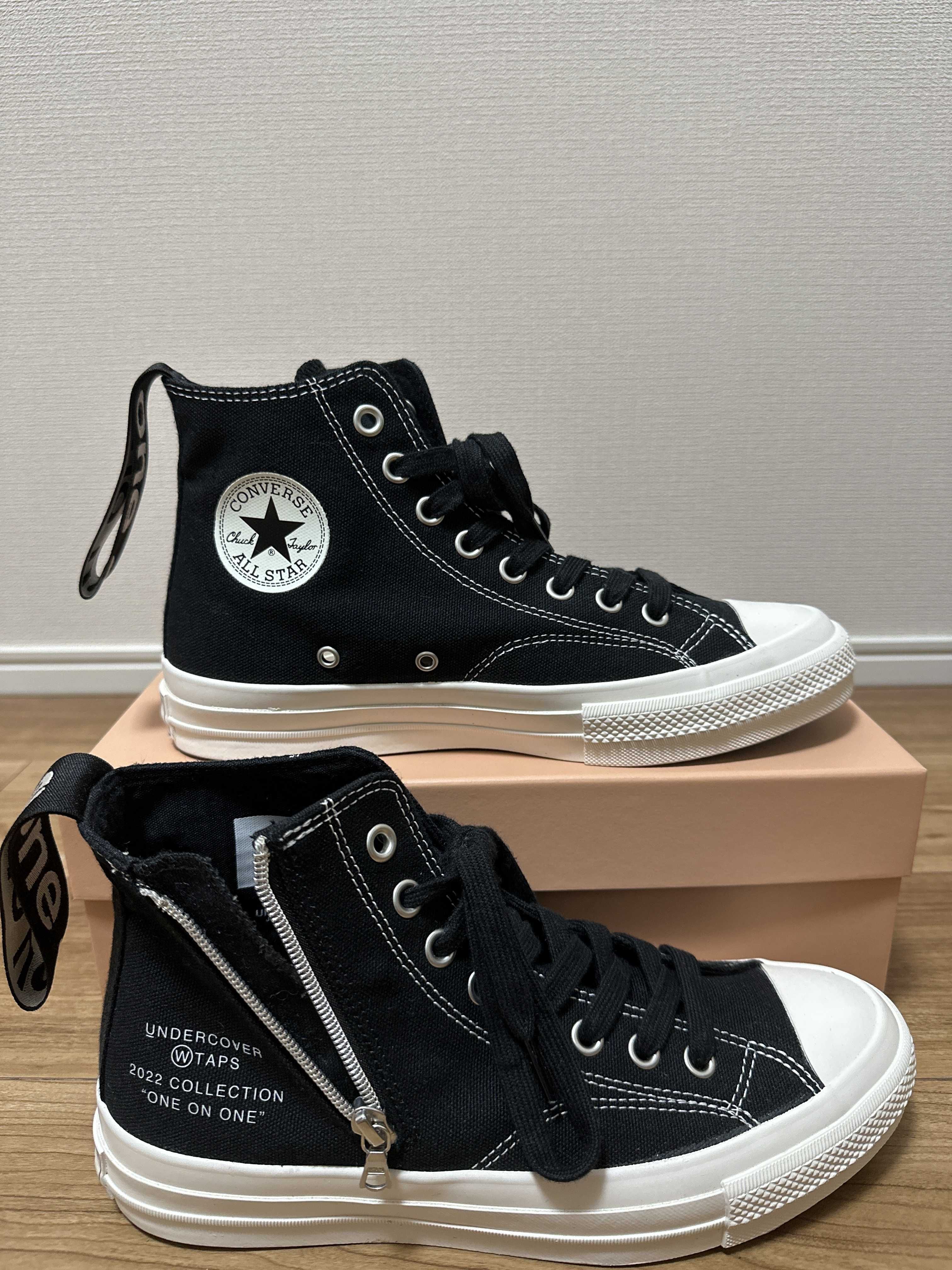 数々のアワードを受賞】 WTAPS UNDERCOVER Converse Chuck Taylor 黒