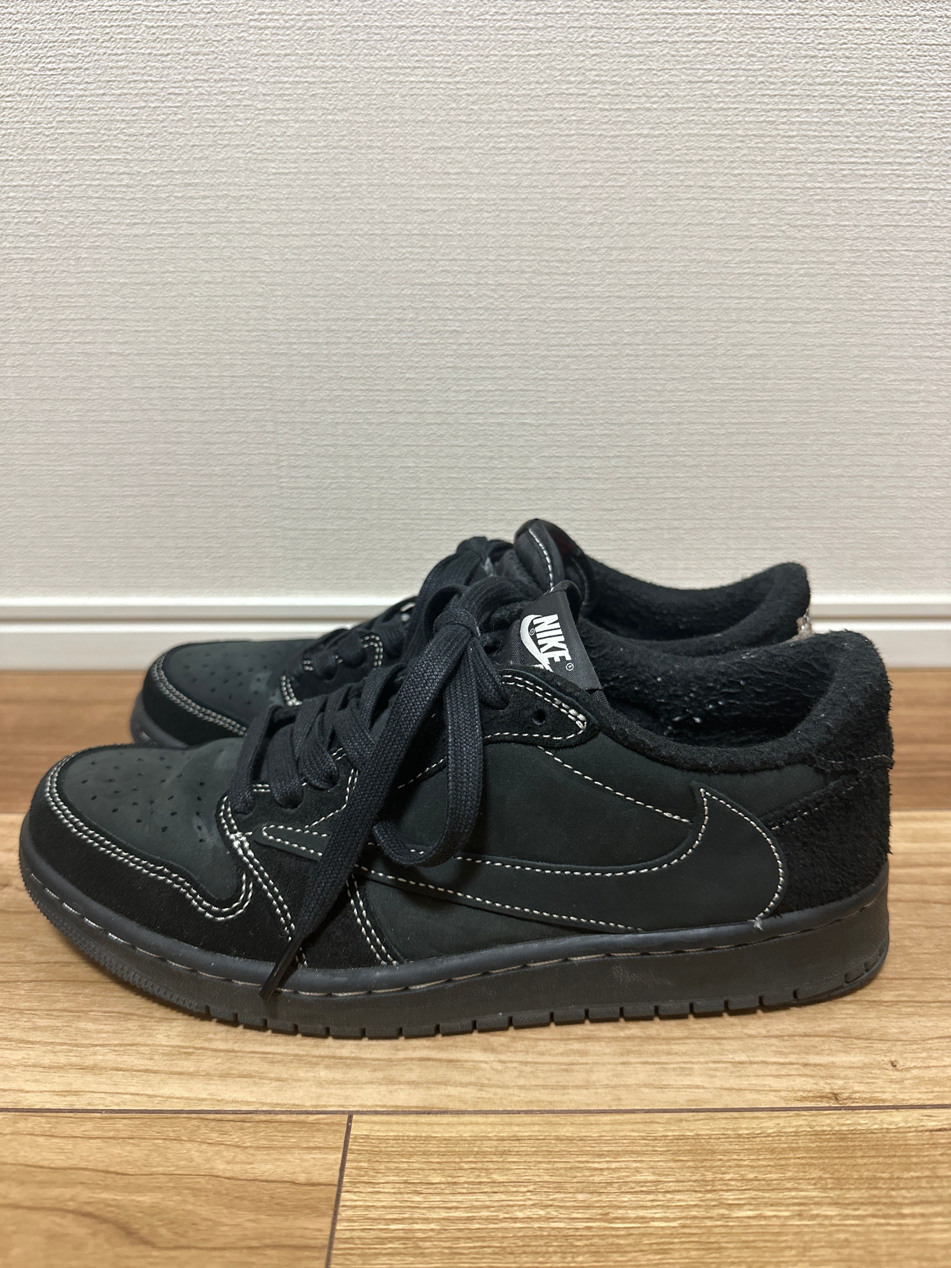 Travis Scott × Nike Air Jordan 1 Low OG SP "Black Phantom"