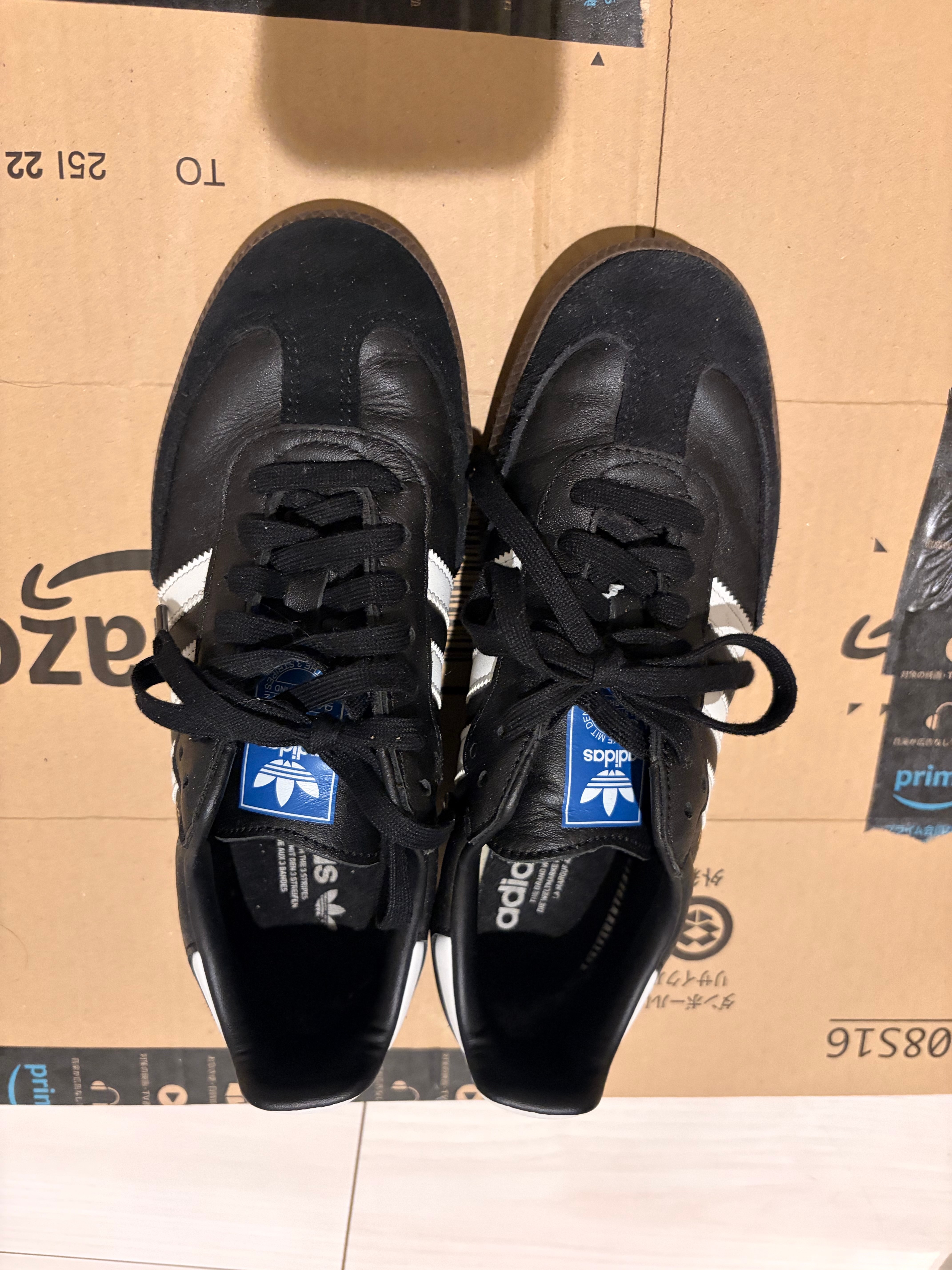 adidas Samba OG "Core Black/Cloud White/Gum"