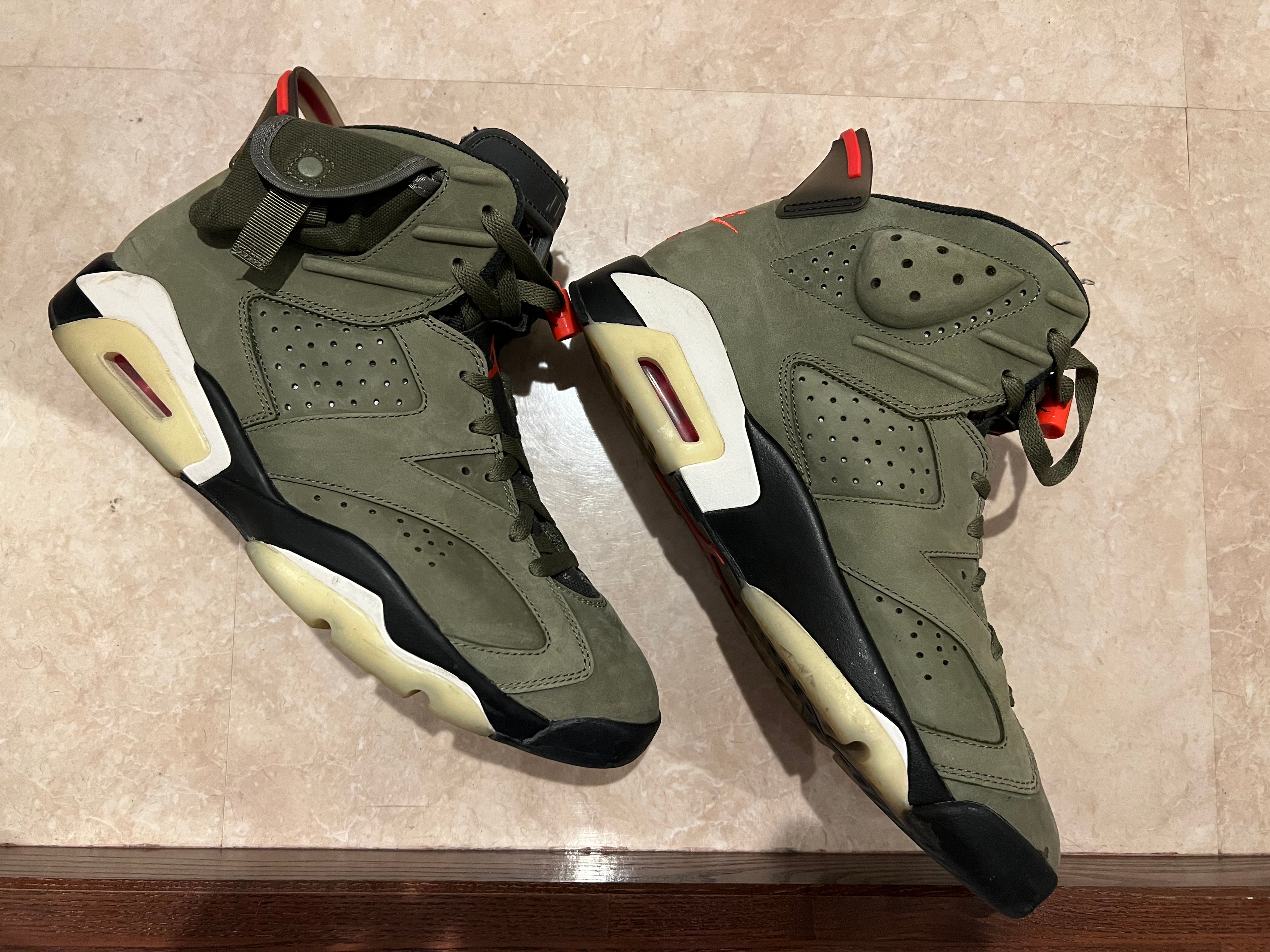 Travis Scott × Nike Air Jordan 6 Retro "Medium Olive"