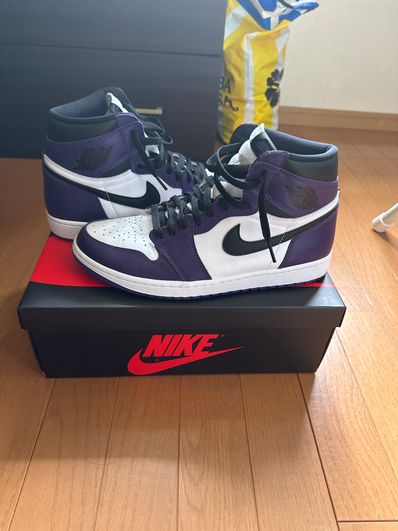 Nike Air Jordan 1 Retro High OG "Court Purple White/Black" (2020)