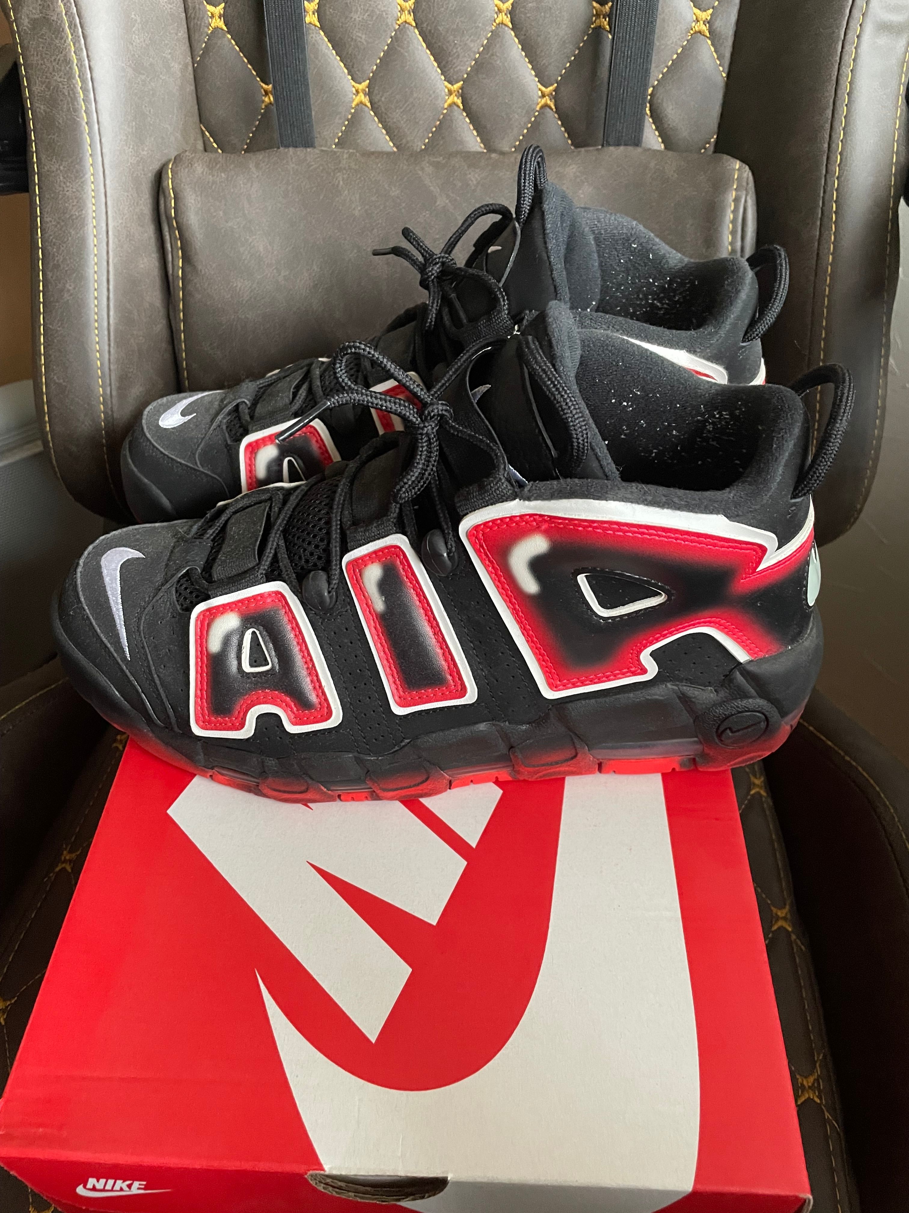 NIKE AIR MORE UPTEMPO "LASER CRIMSON"