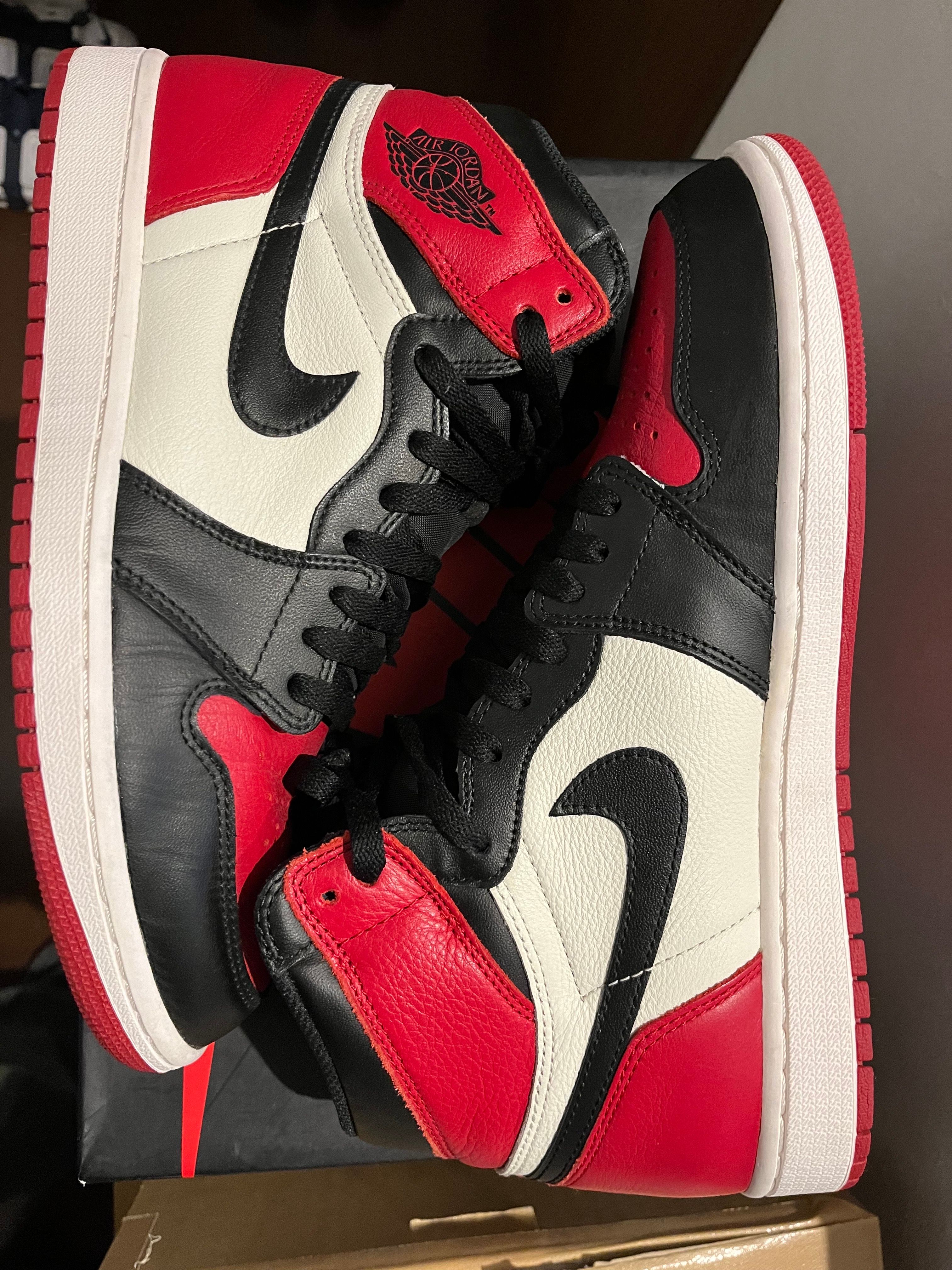 Nike Air Jordan 1 Retro High OG "Bred Toe"