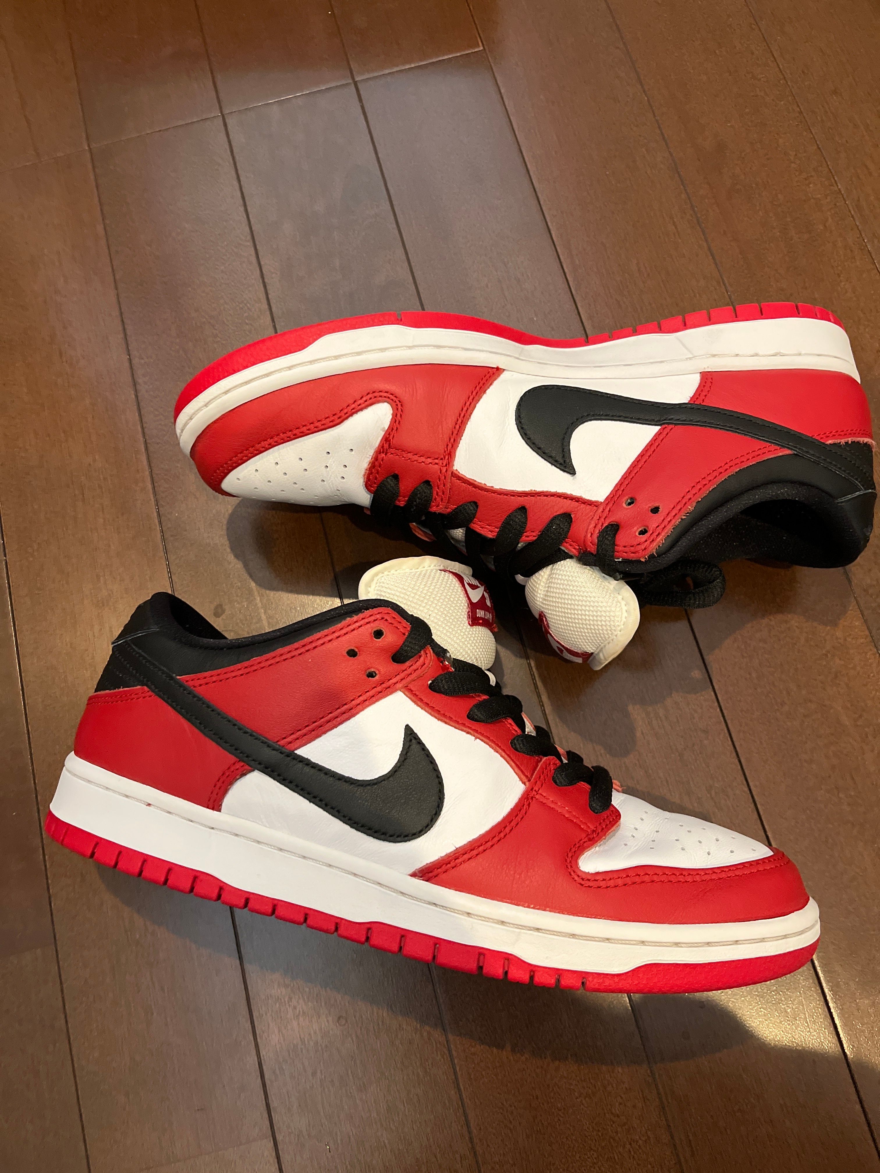 Nike SB Dunk Low Pro "J-Pack Chicago/Varsity Red and White"