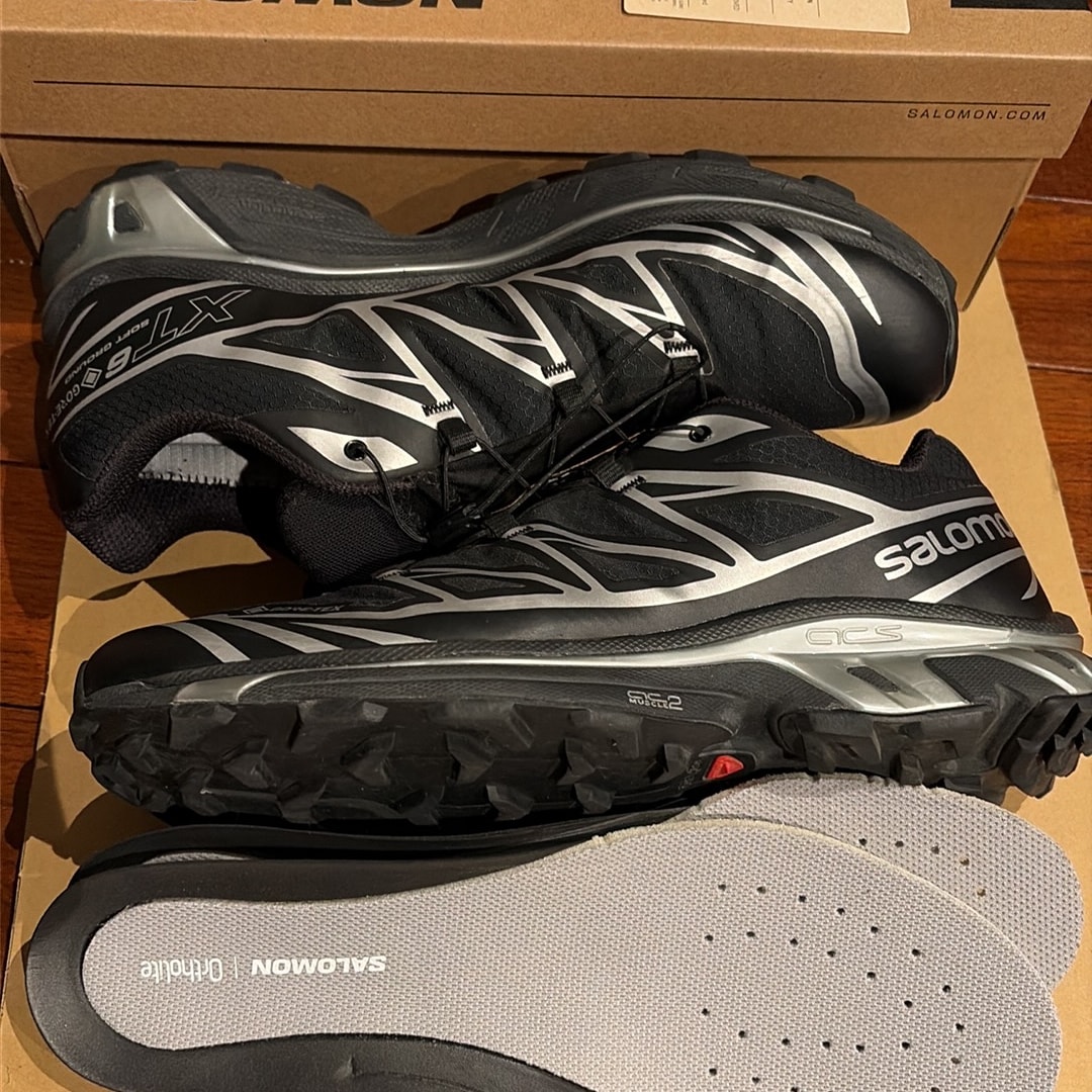 Salomon XT-6 GORE-TEX "Black/Footwear Silver"