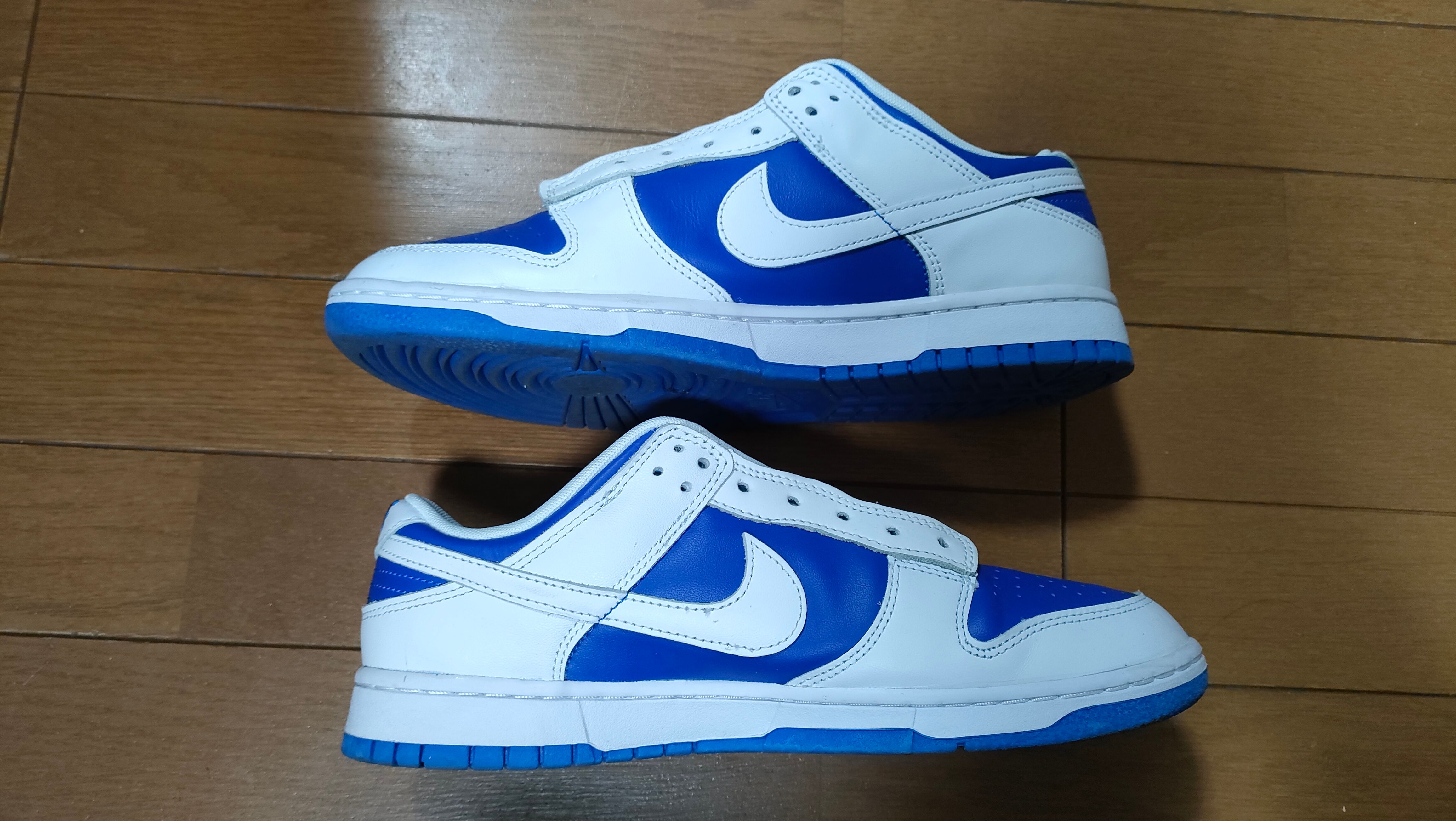 Nike Dunk Low Retro "Racer Blue and White"