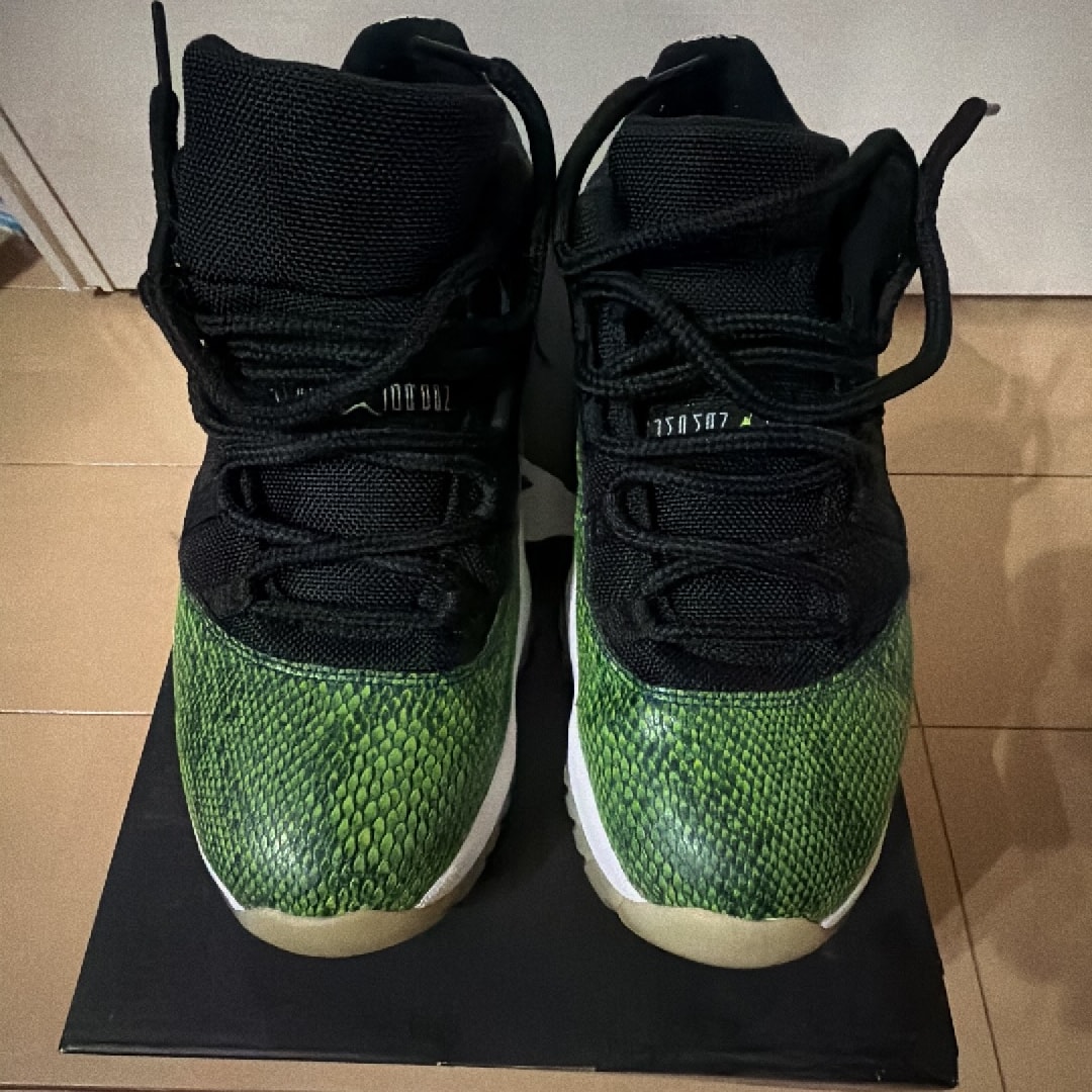Nike Air Jordan 11 Retro Low "Green Snakeskin"