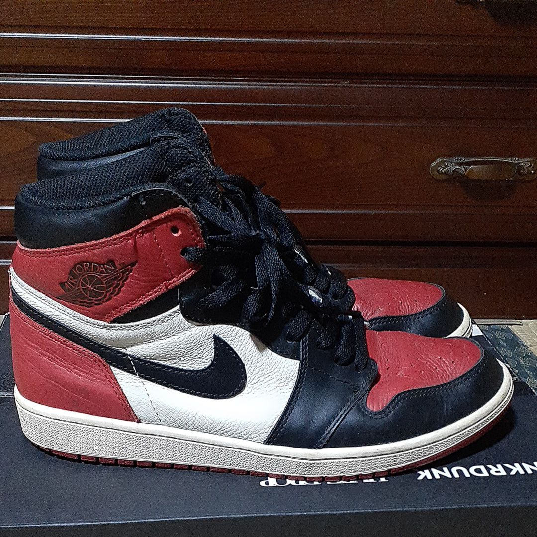 Nike Air Jordan 1 Retro High OG "Bred Toe"