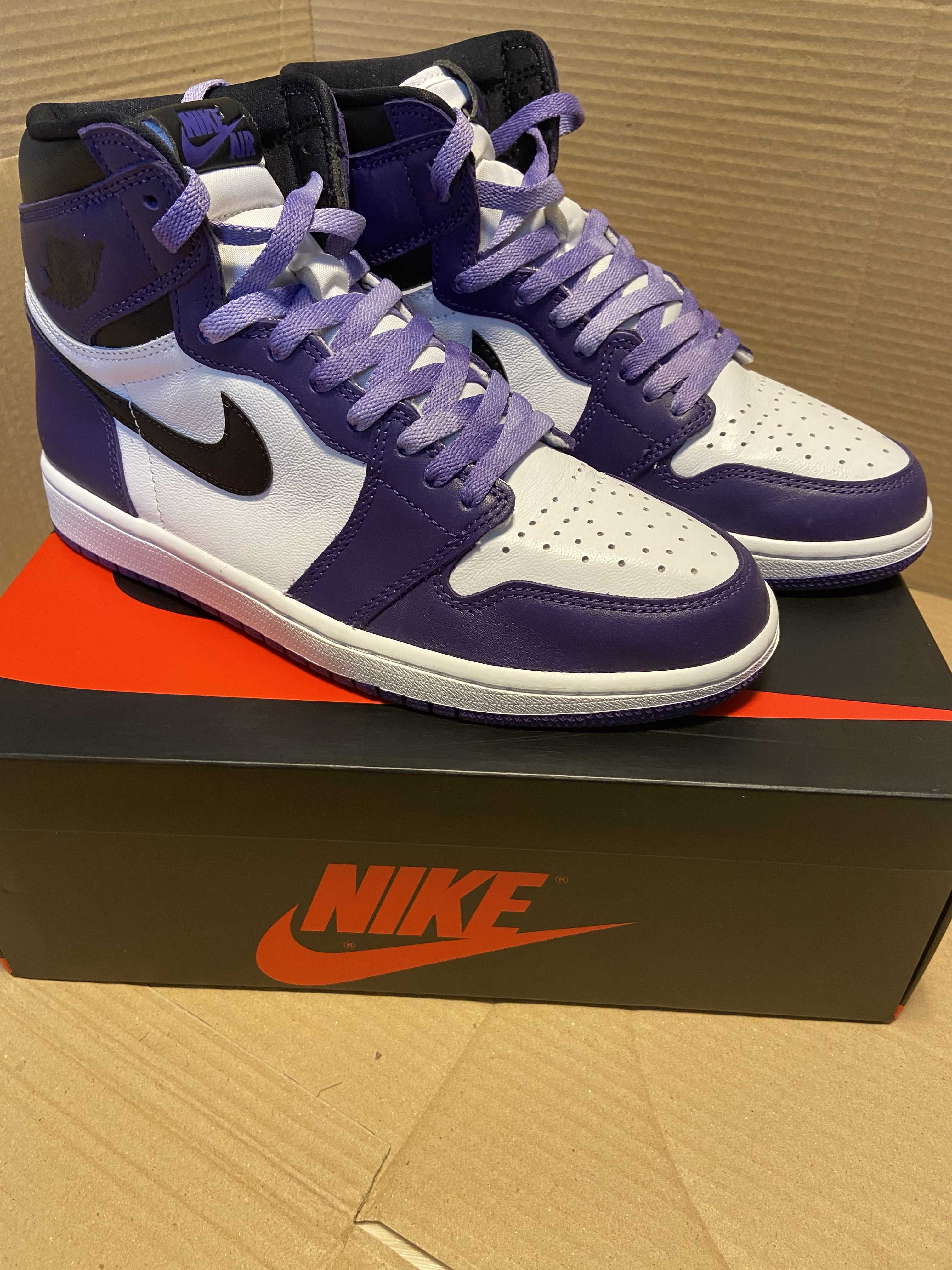 Nike Air Jordan 1 Retro High OG "Court Purple White/Black" (2020)