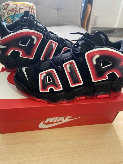 NIKE AIR MORE UPTEMPO "LASER CRIMSON"