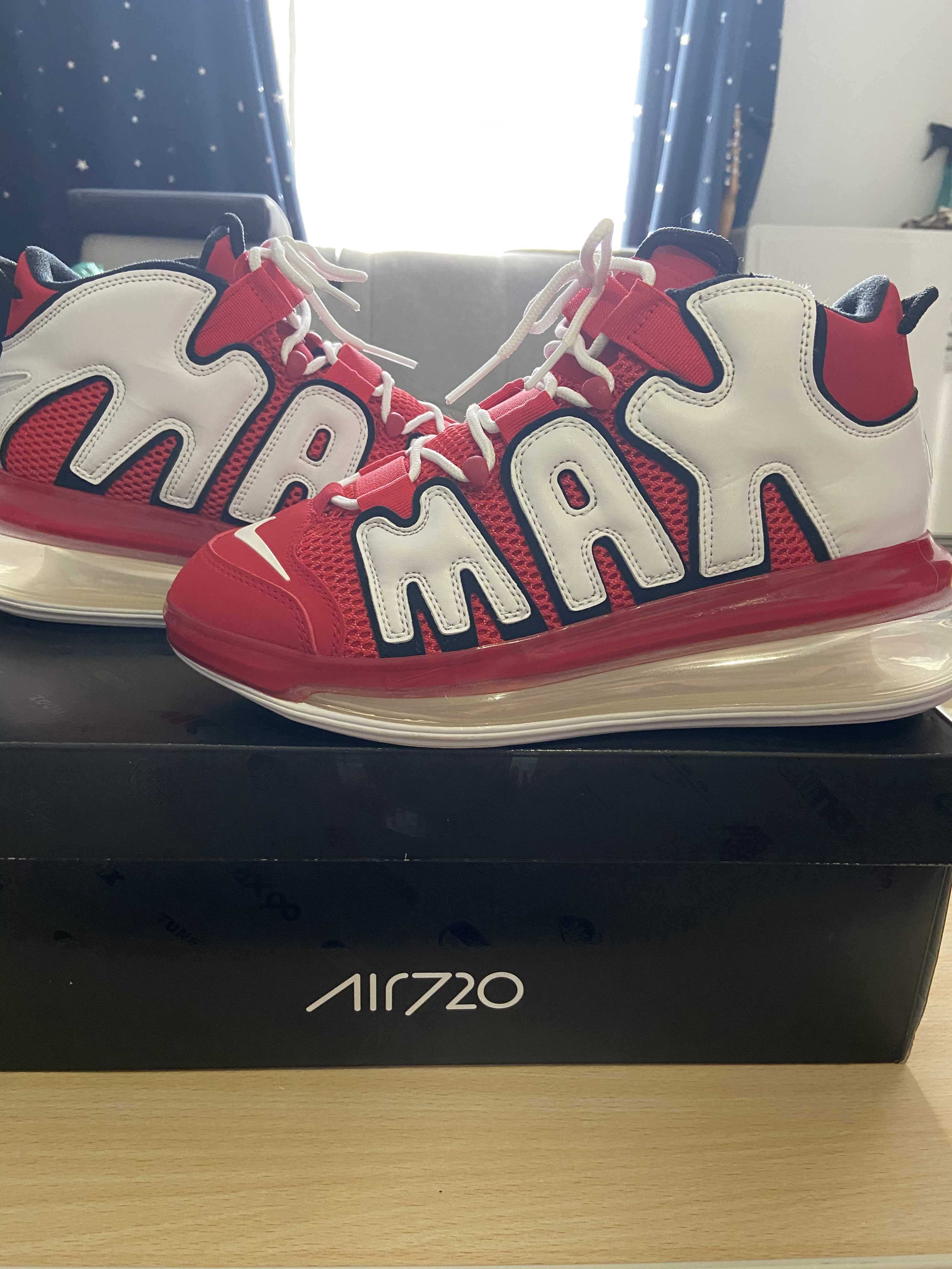 Nike Air More Uptempo 720 "University Red"