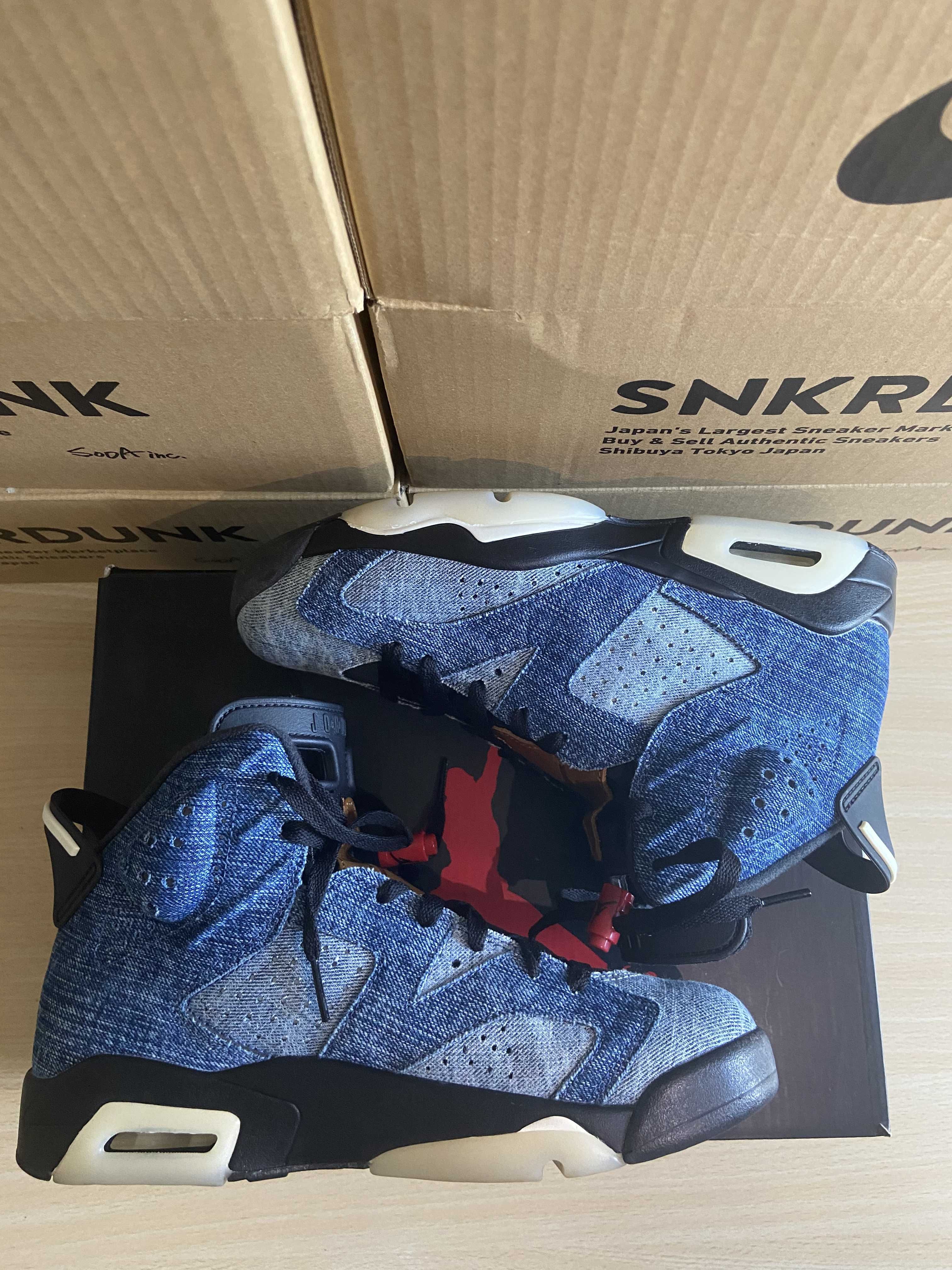 NIKE AIR JORDAN 6 "WASHED DENIM"