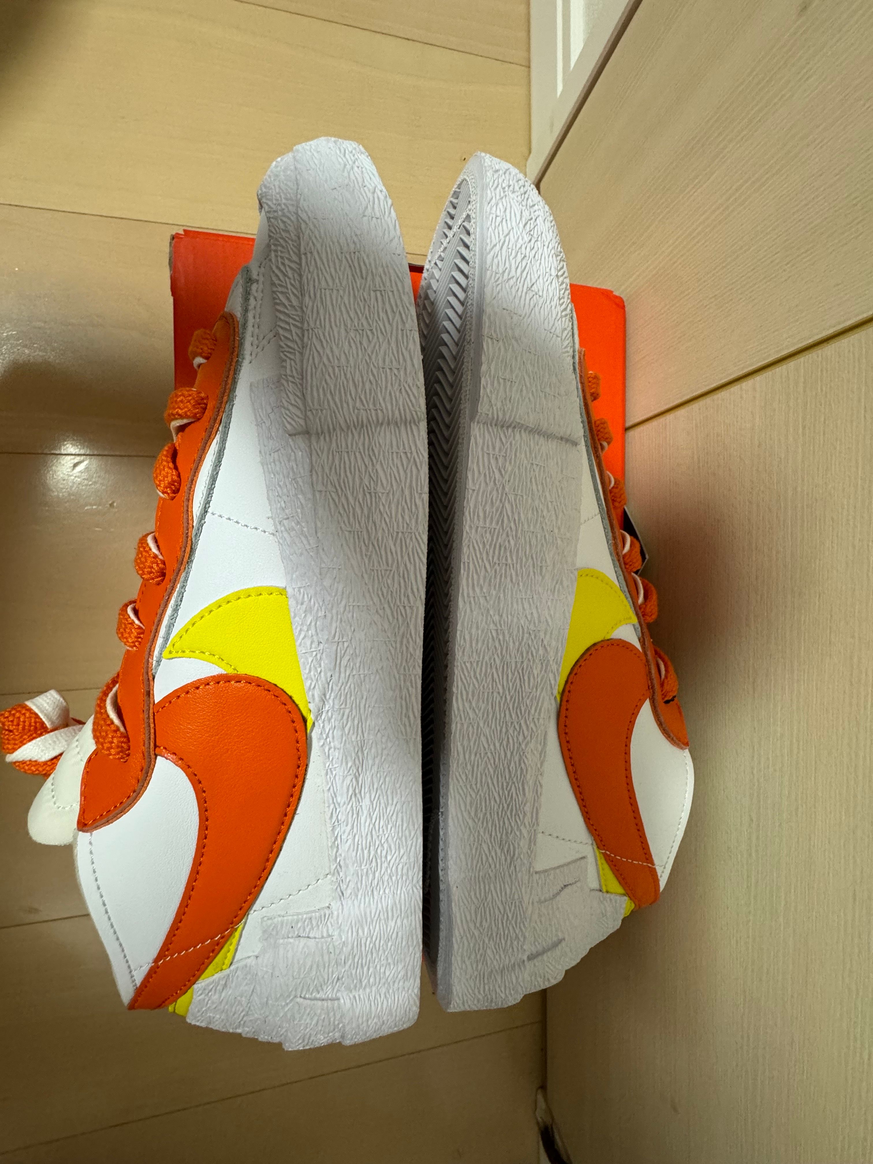 SACAI × NIKE BLAZER LOW "MAGMA ORANGE"