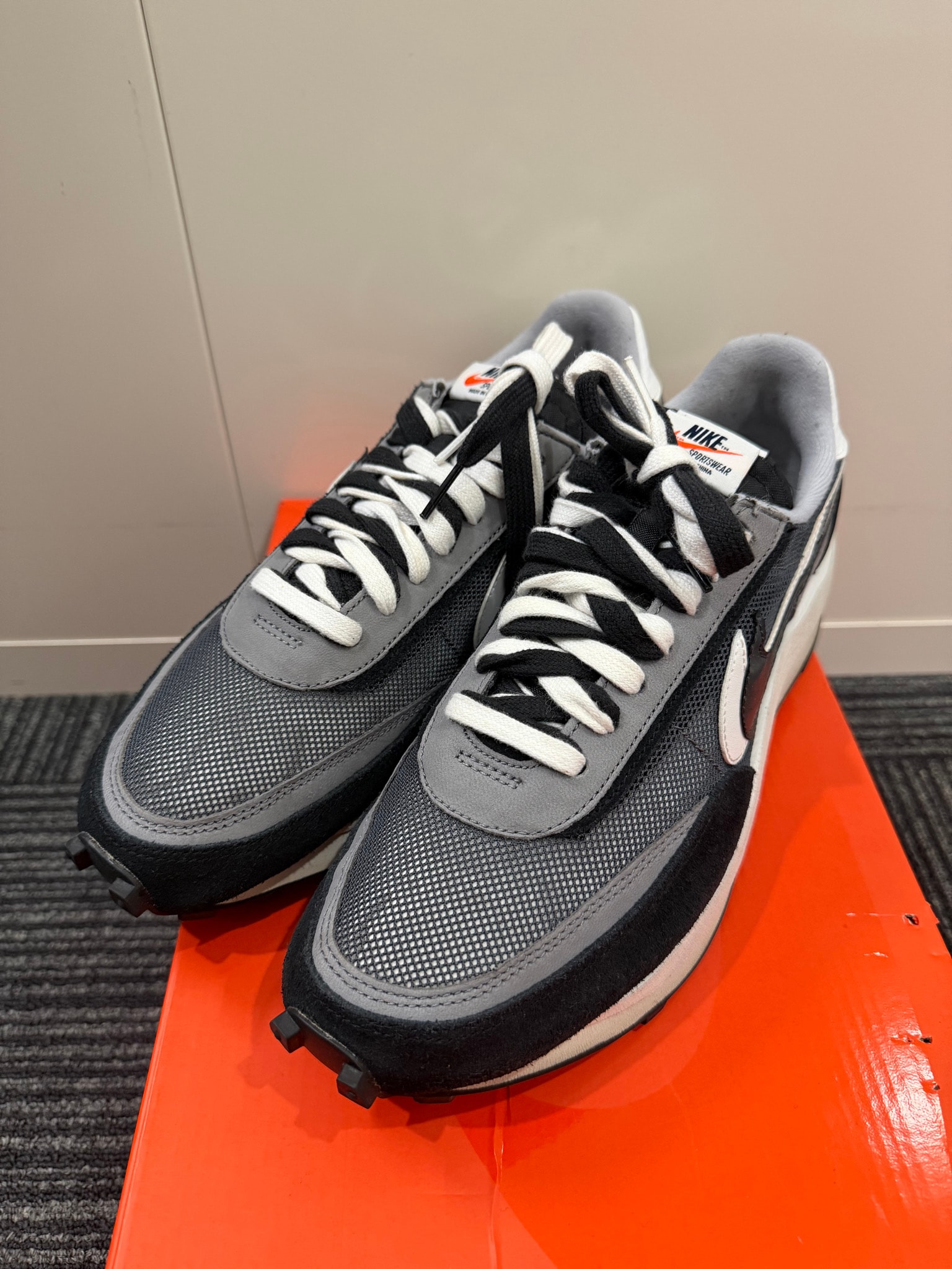 sacai × Nike LD Waffle "Black"
