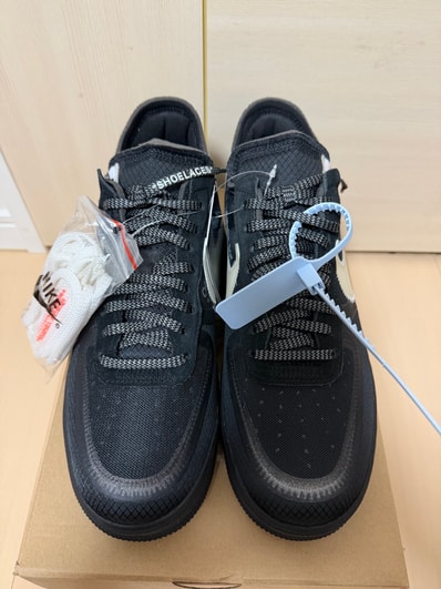 Off-White × Nike Air Force 1 Low "Black"