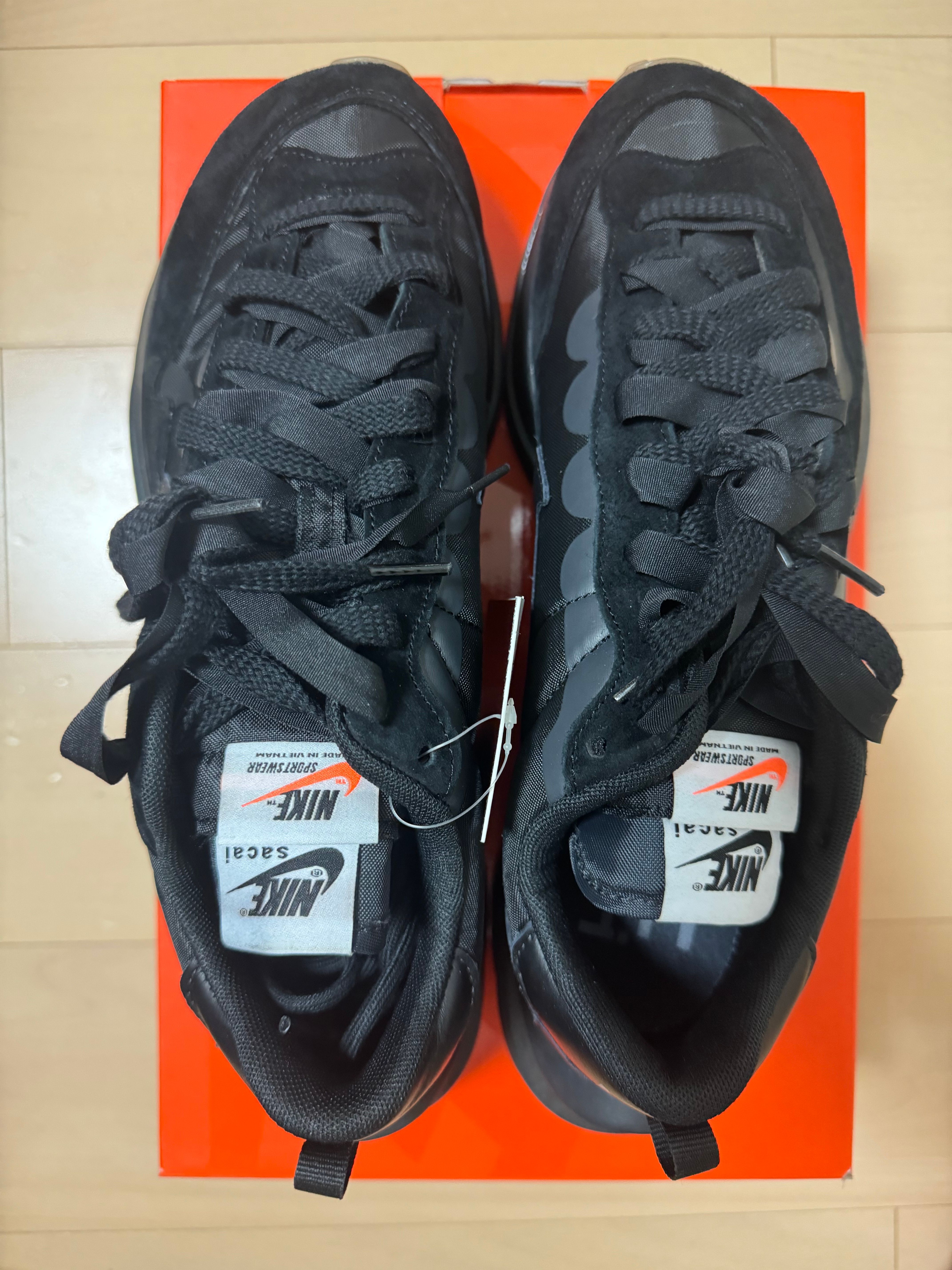 サカイ×ナイキ ヴェイパーワッフル ブラックガムsacai Nike 28cm