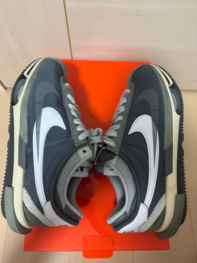 sacai × Nike Zoom Cortez "Iron Grey"