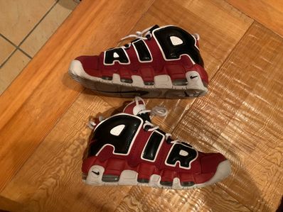 Nike Air More Uptempo ’96 "Black and Varsity Red" (2021)