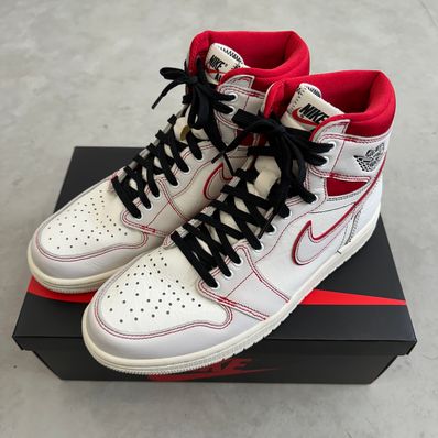 Nike Air Jordan 1 Retro High OG "Sail/University Red"