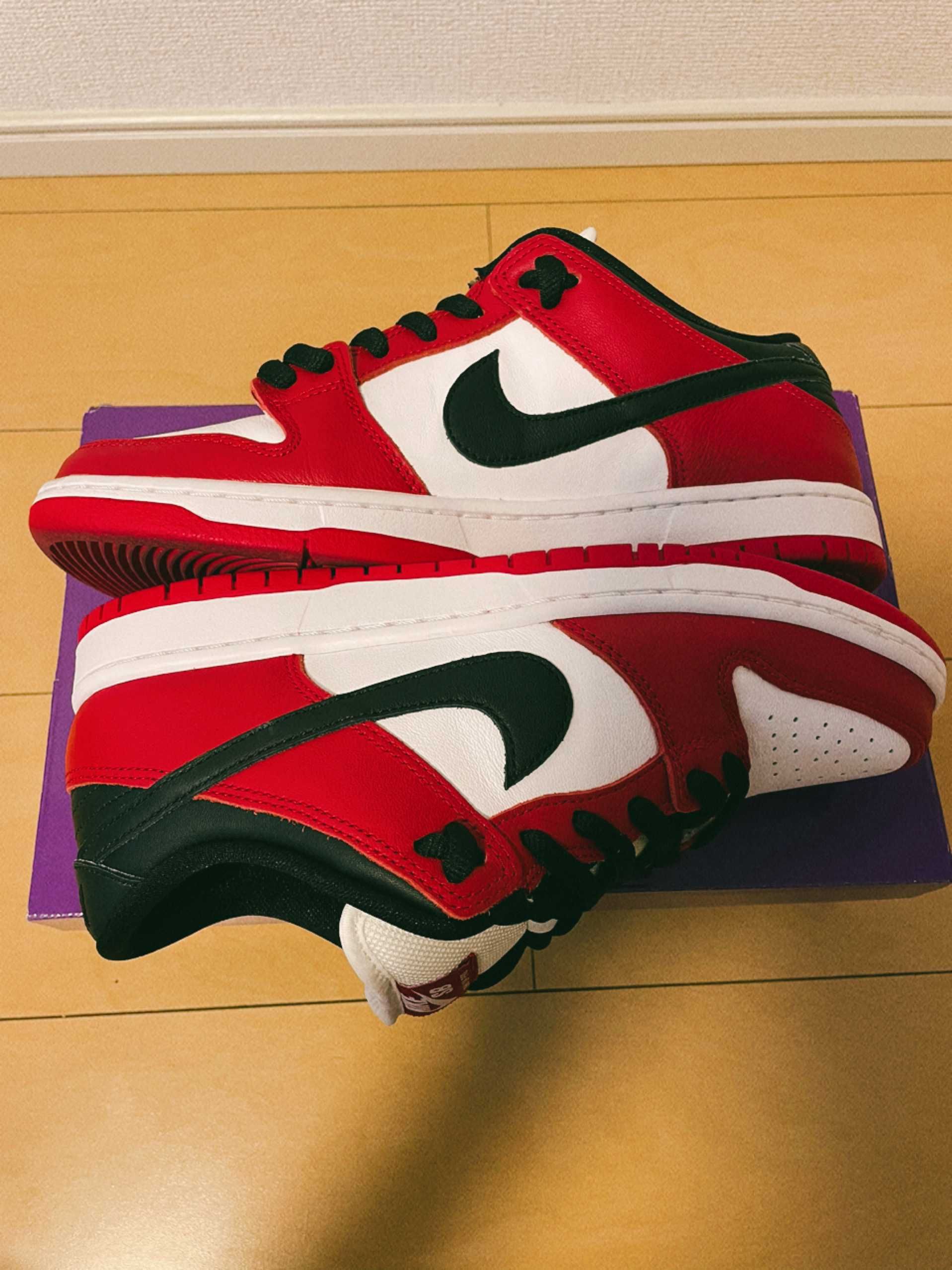 Nike SB Dunk Low Pro "J-Pack Chicago/Varsity Red and White"