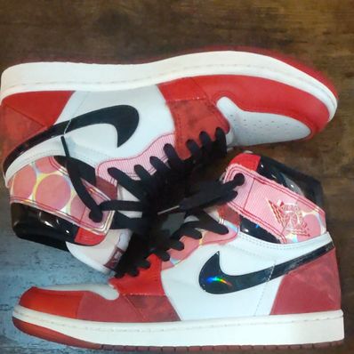 Spider-Man × Nike Air Jordan 1 Retro High OG SP "Spider-Man: Across the Spider-Verse/University Red"