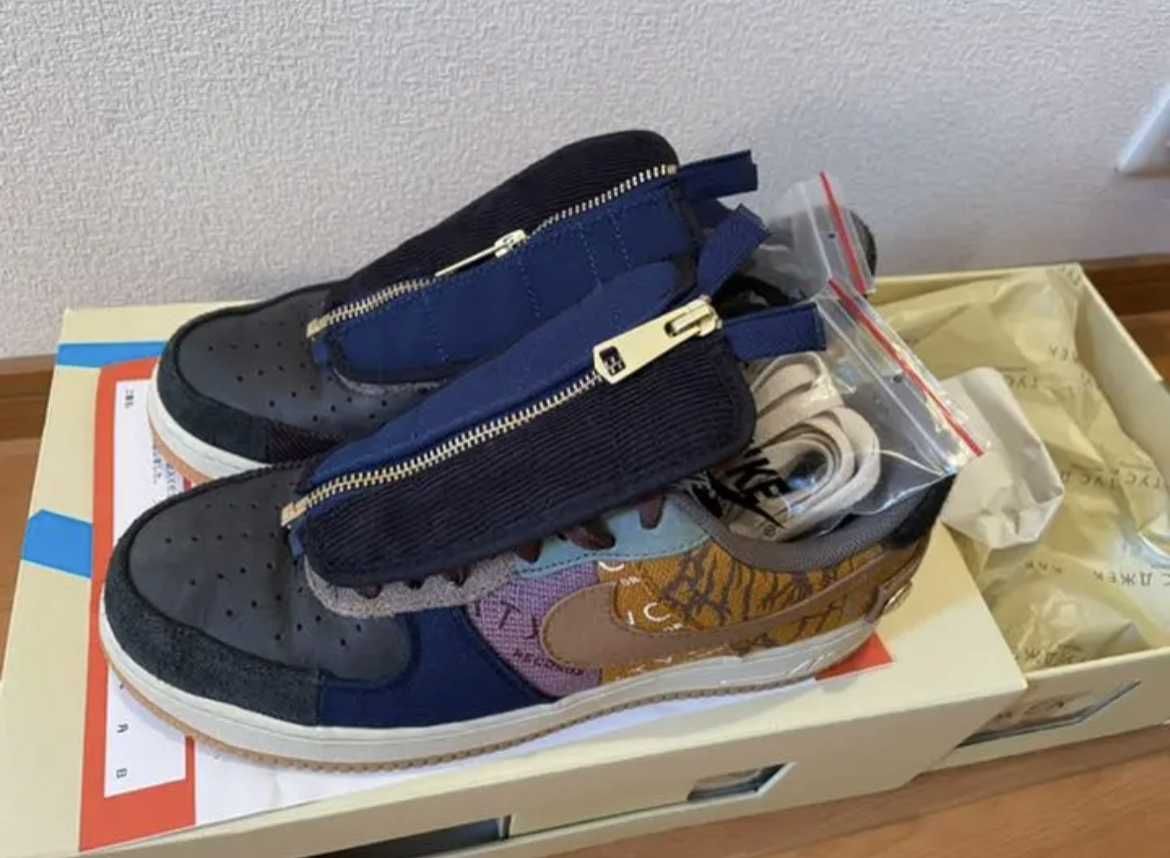 Travis Scott × Nike Air Force 1 Low Cactus Jack "Multi Color"