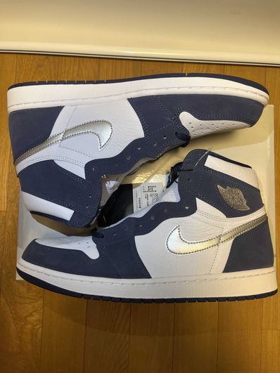 Nike Air Jordan 1 High OG CO.JP "White/Midnight Navy" (2020)(ブリーフケースなし)