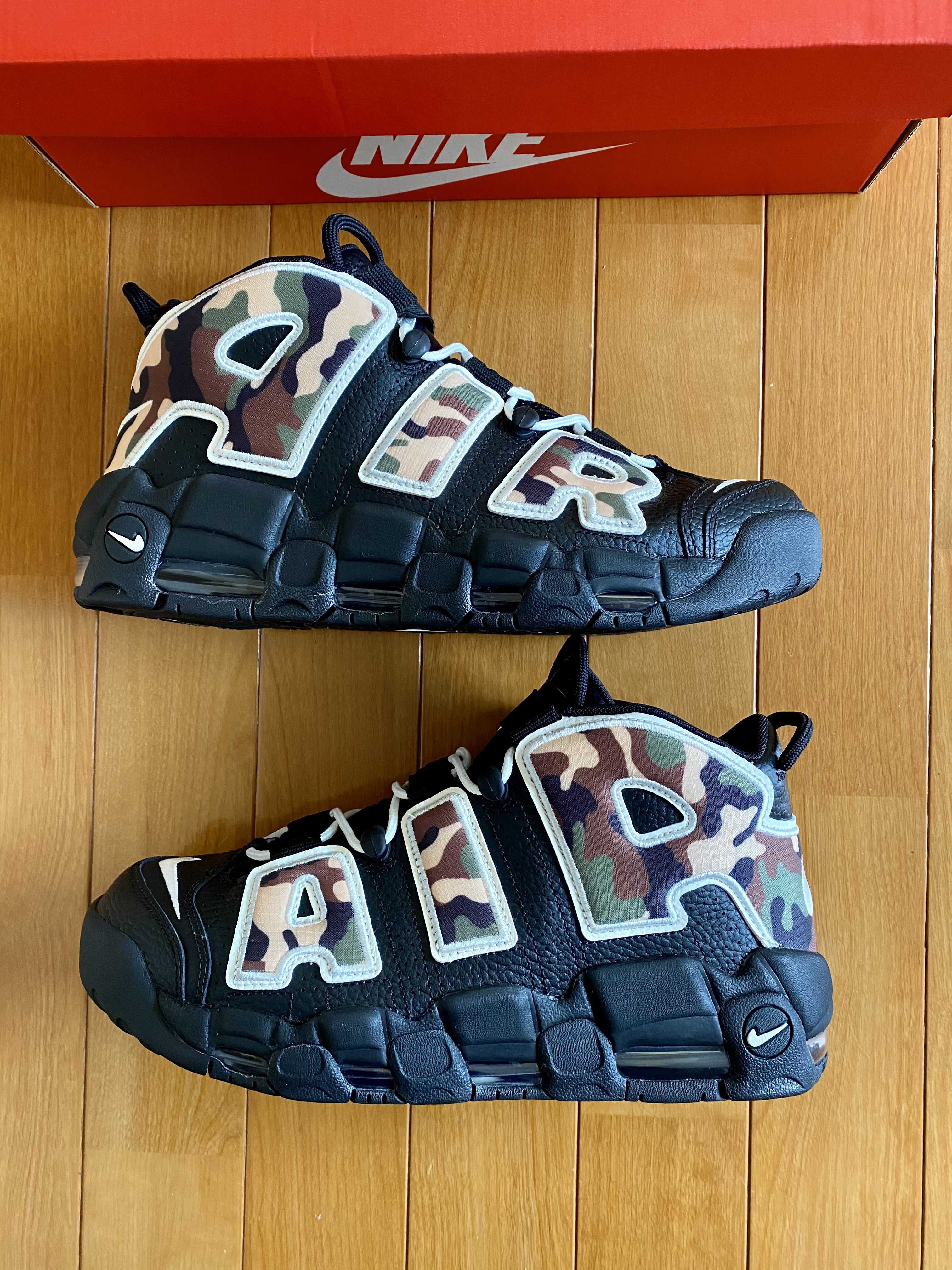 NIKE AIR MORE UPTEMPO "BLACK CAMO"