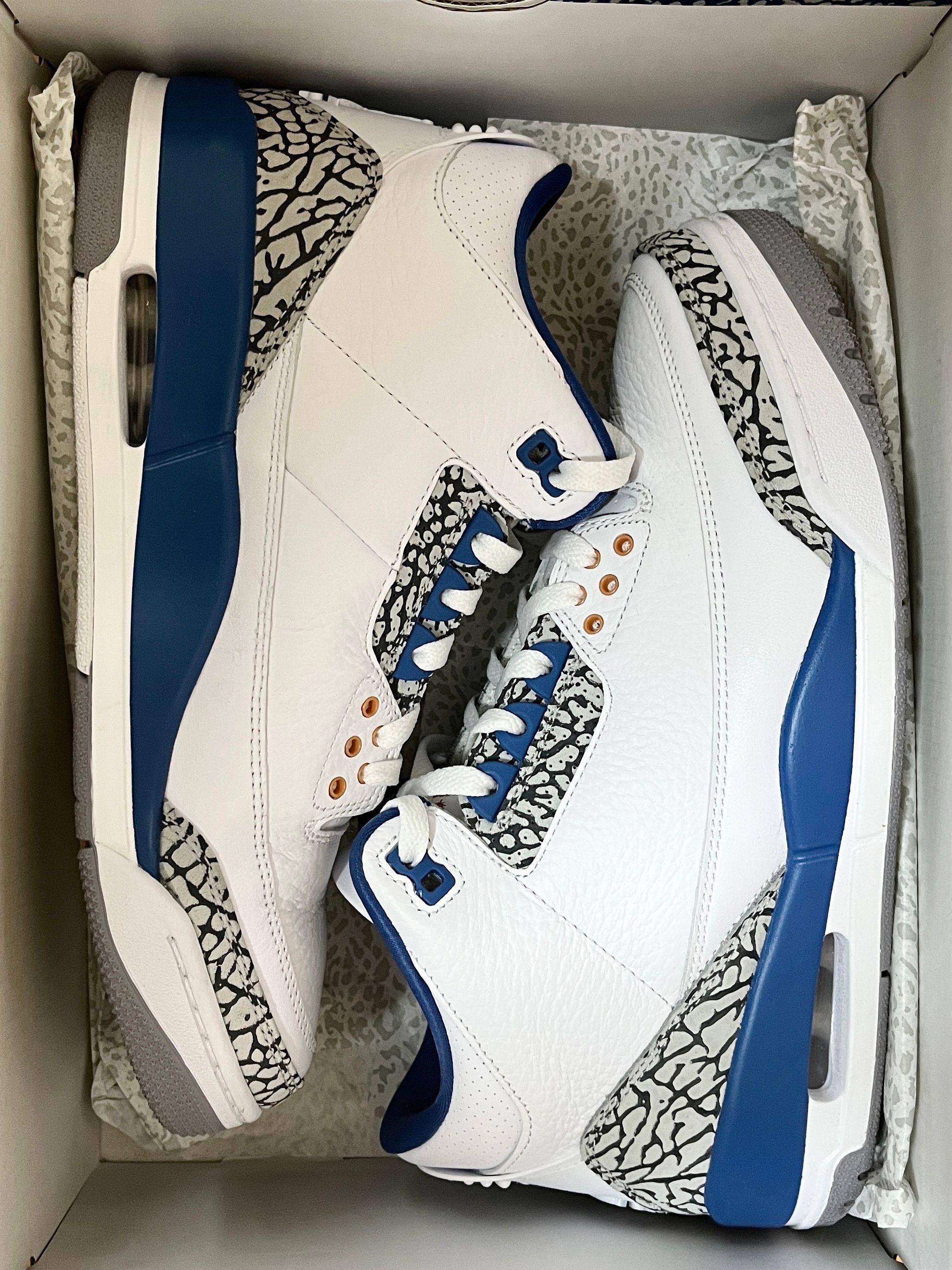 Nike Air Jordan 3 Retro "True Blue and Copper"