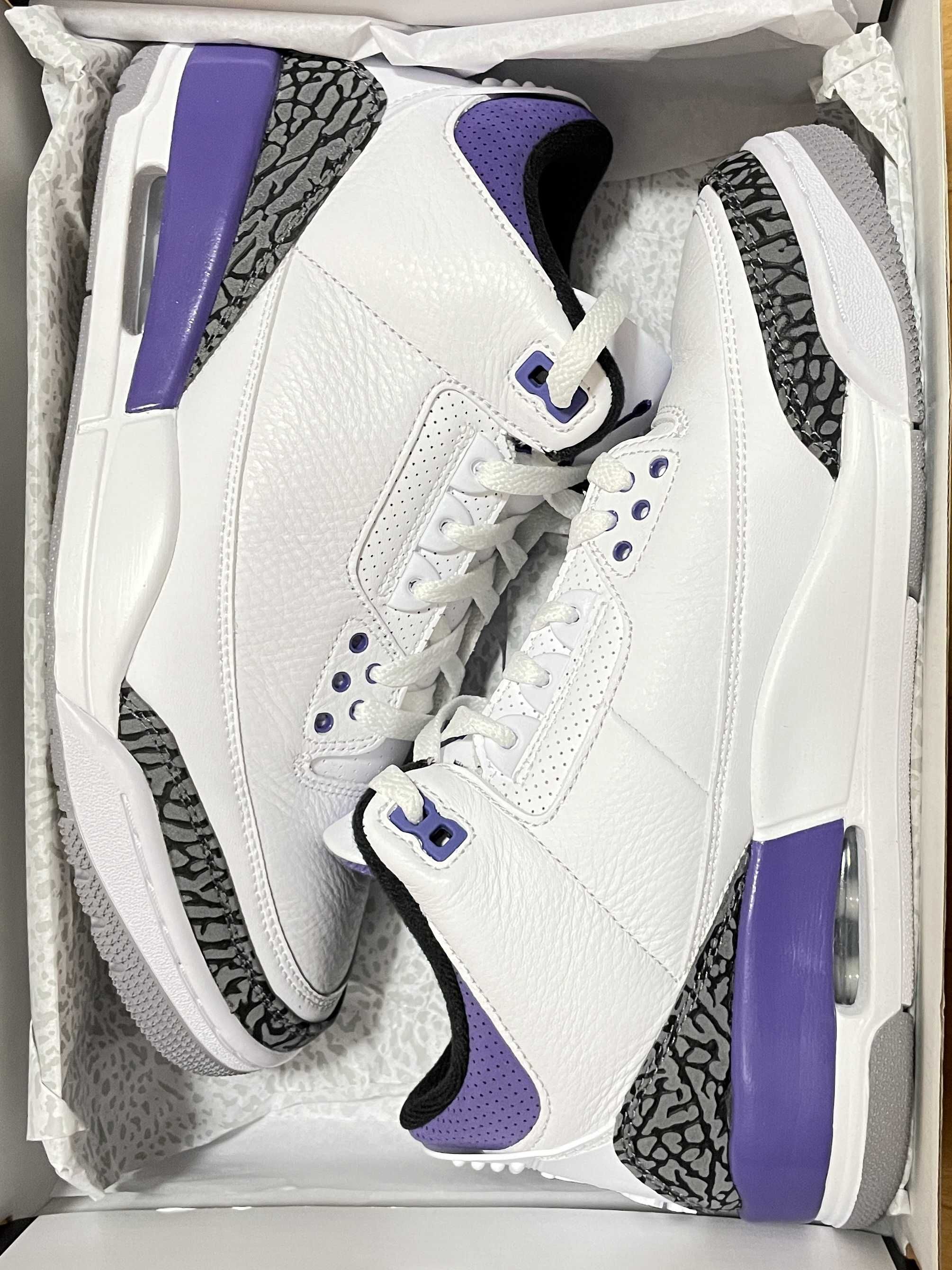 Nike Air Jordan 3 Retro "Dark Iris"