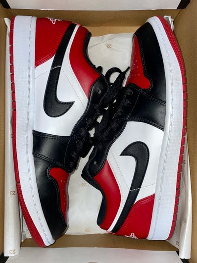 Nike Air Jordan 1 Low "Bred Toe"