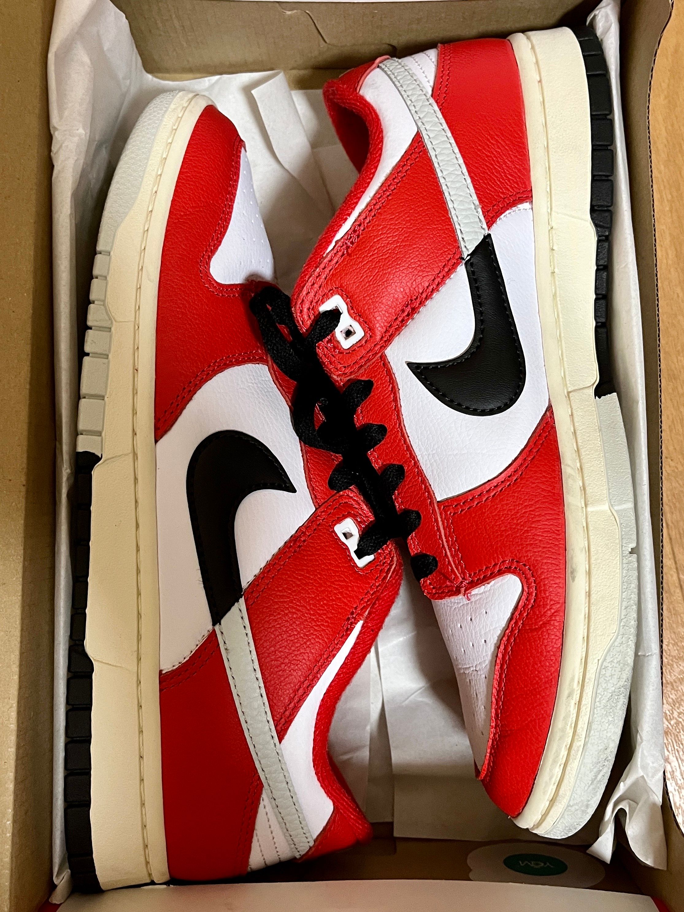 Nike Dunk Low Retro PRM "Chicago Split"