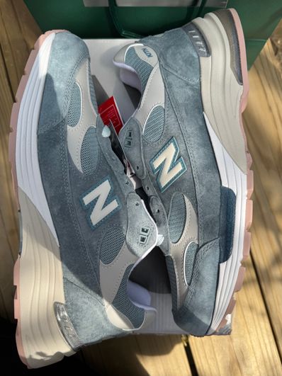 KITH × New Balance 992 "Aegean Blue/Shadow Gray"