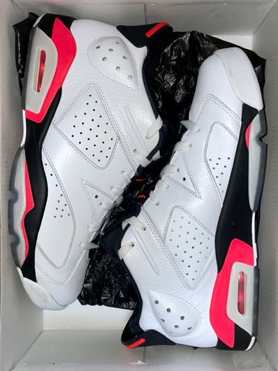 Nike Air Jordan 6 Low "Infrared/White"