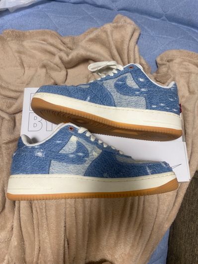 Levi’s®︎ × Nike Air Force 1 Low "White/Denim" (Nike By You)