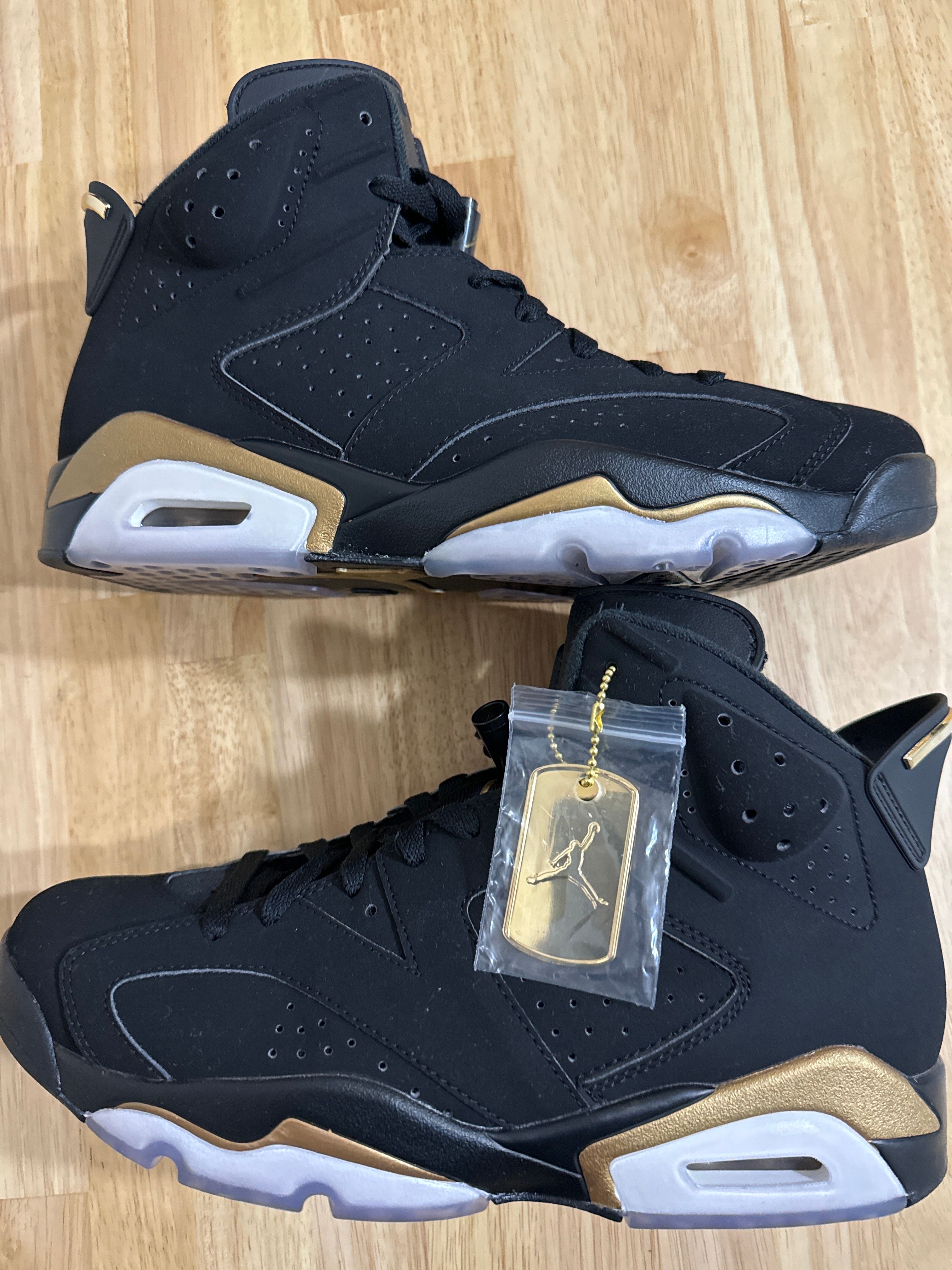 Nike Air Jordan 6 DMP "Black/Metallic Gold" (2020)  