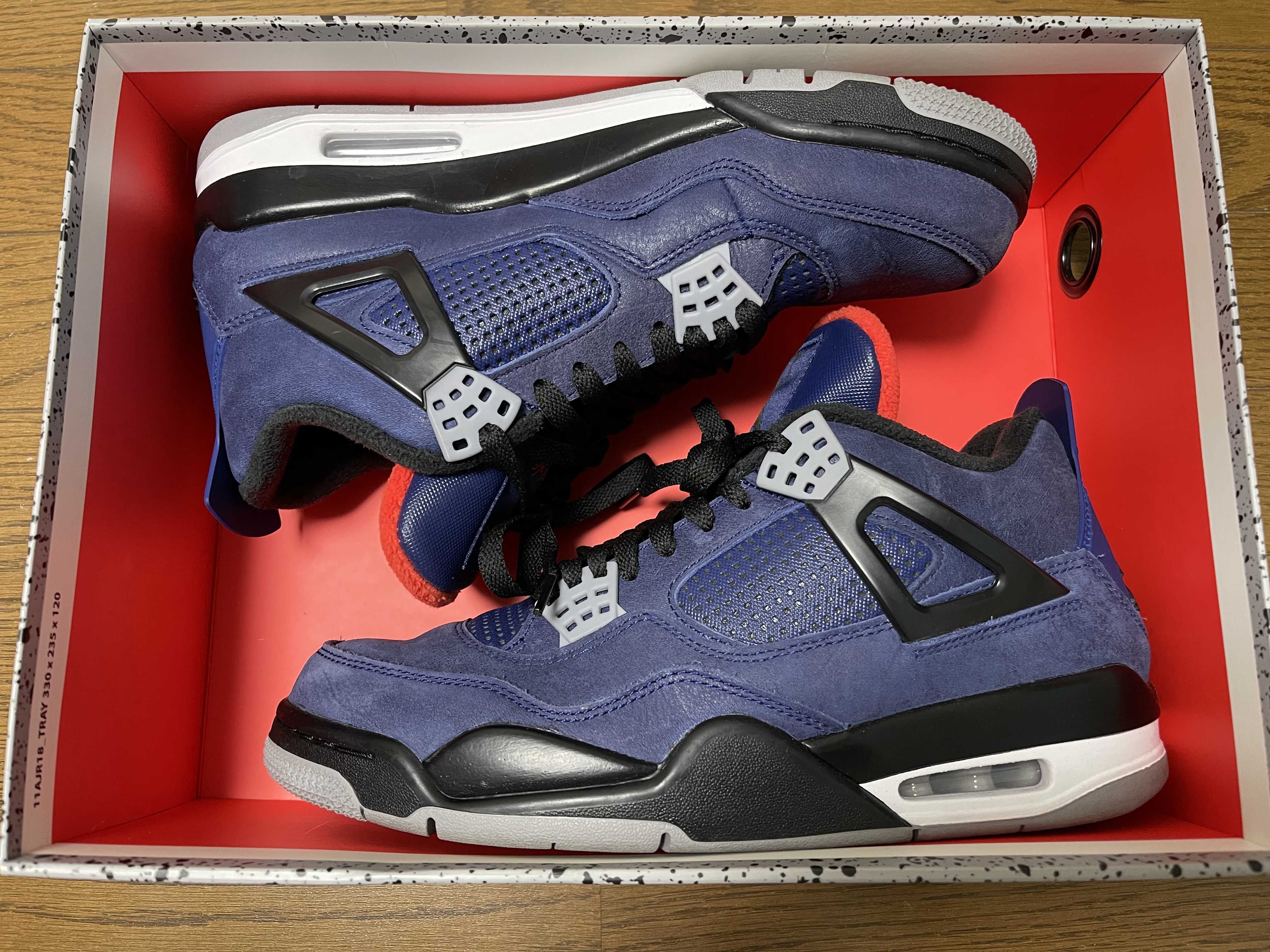 Nike Air Jordan 4 Retro WNTR "Loyal Blue/White/Black"