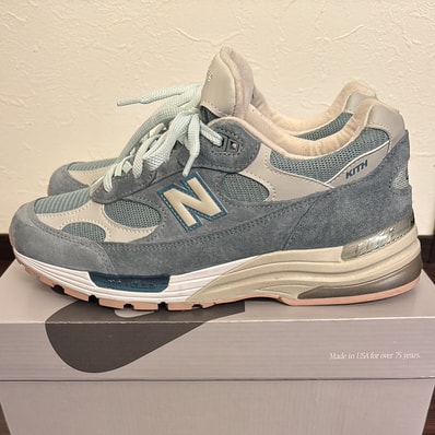 KITH × New Balance 992 "Aegean Blue/Shadow Gray"