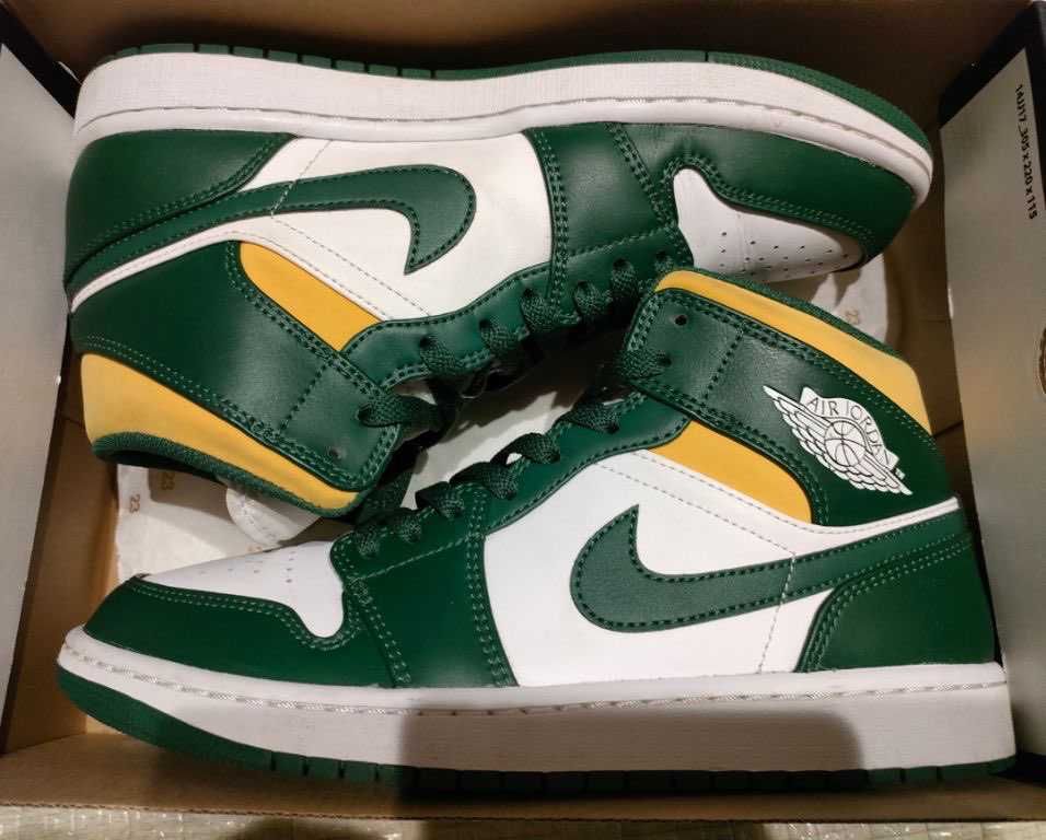 Nike Air Jordan 1 Mid "Seattle Supersonics" 