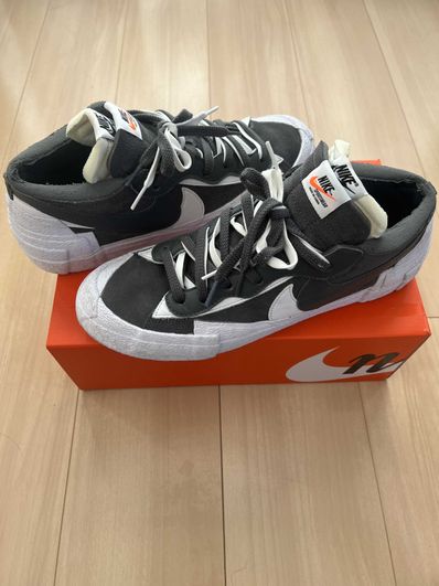 Sacai × Nike Blazer Low "Iron Grey"