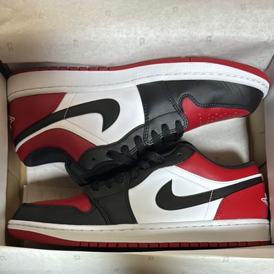Nike Air Jordan 1 Low "Bred Toe"